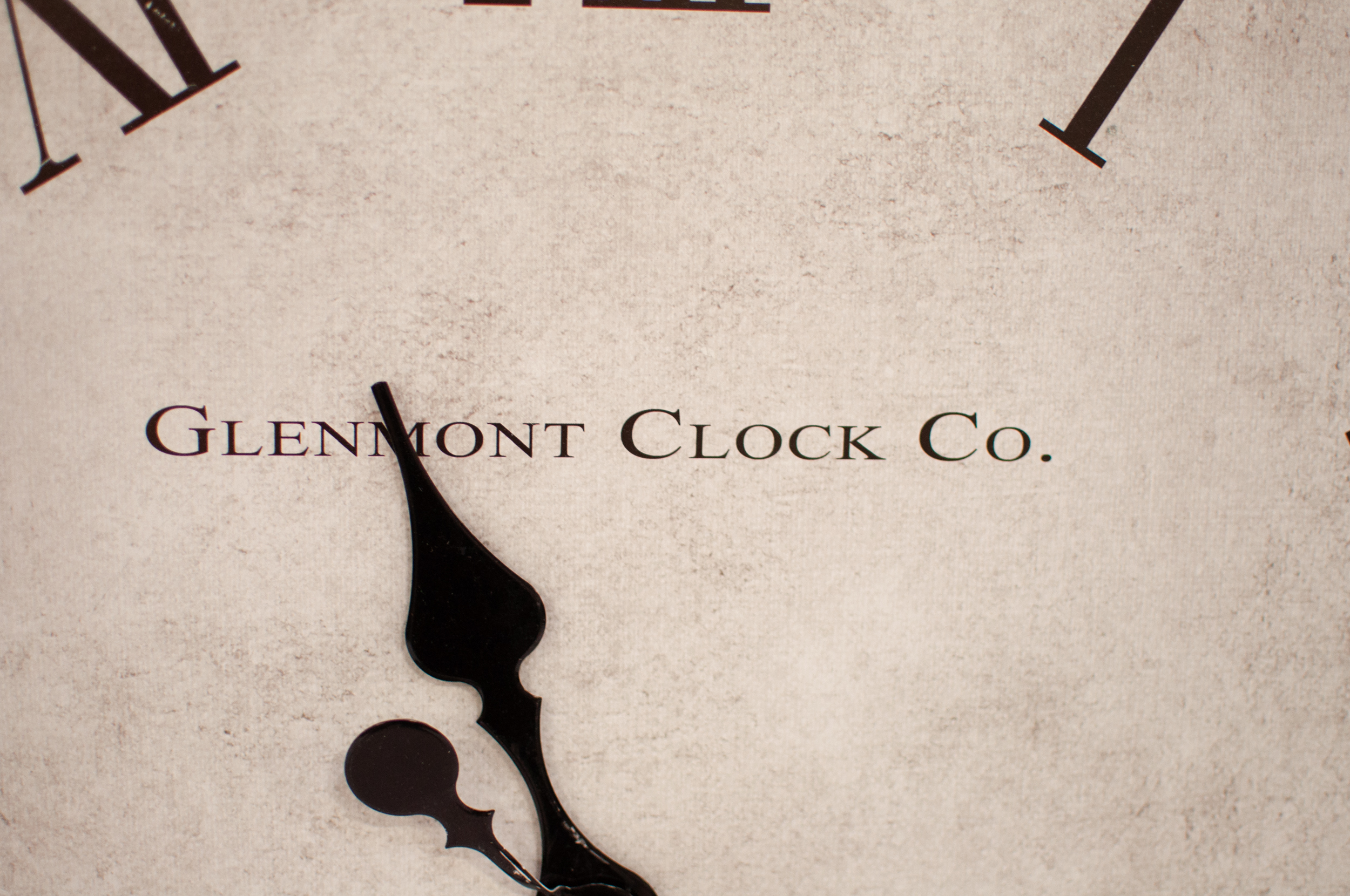 Glenmont Clock Co. Round Wall Clock, Contemporary