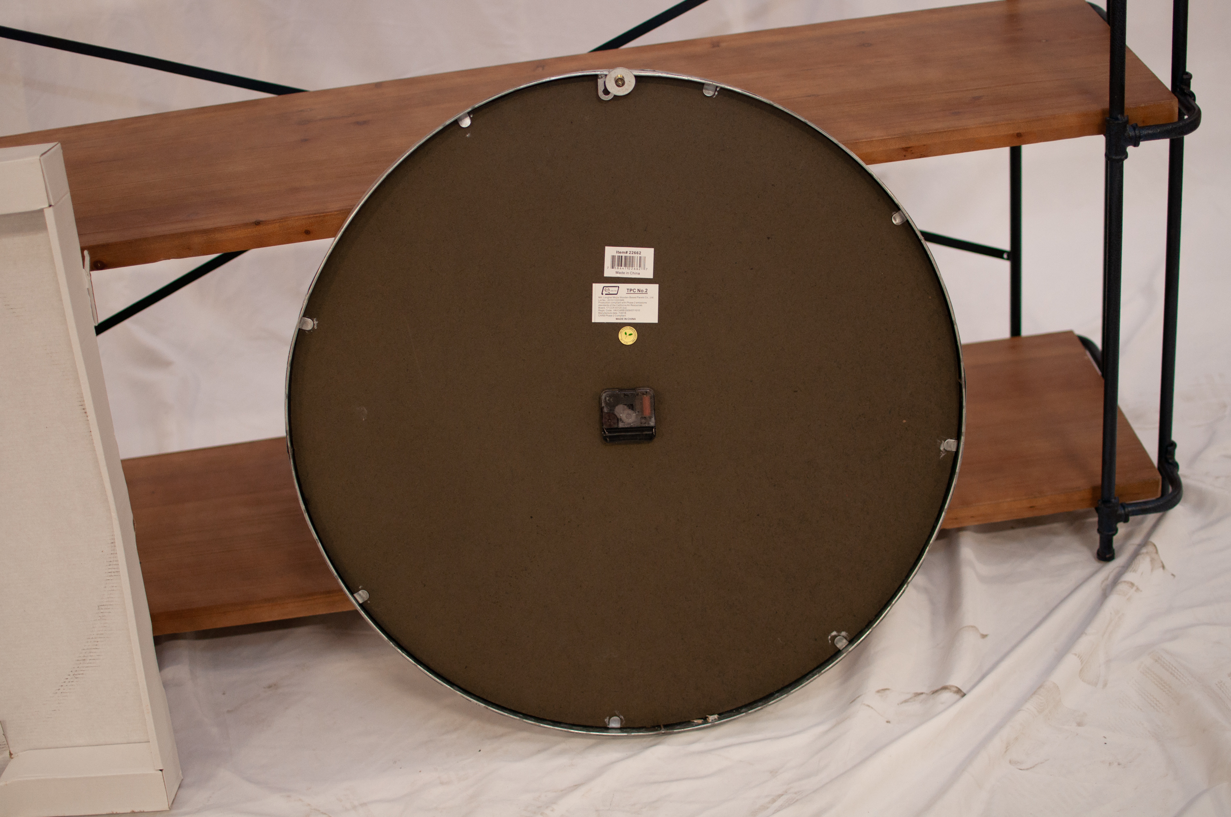 Glenmont Clock Co. Round Wall Clock, Contemporary