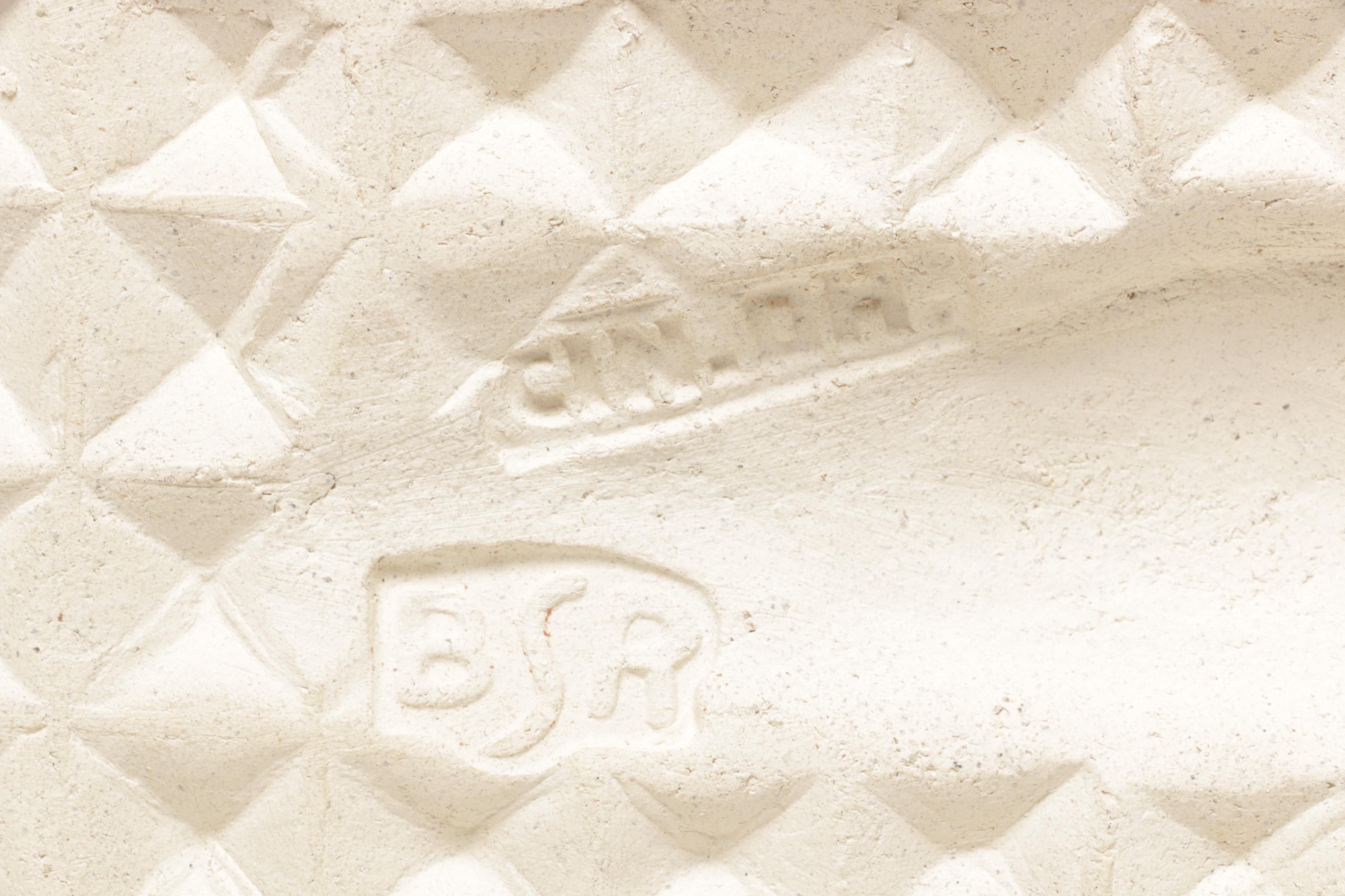 Brenda S. Richardson Relief Owl Ceramic Tile