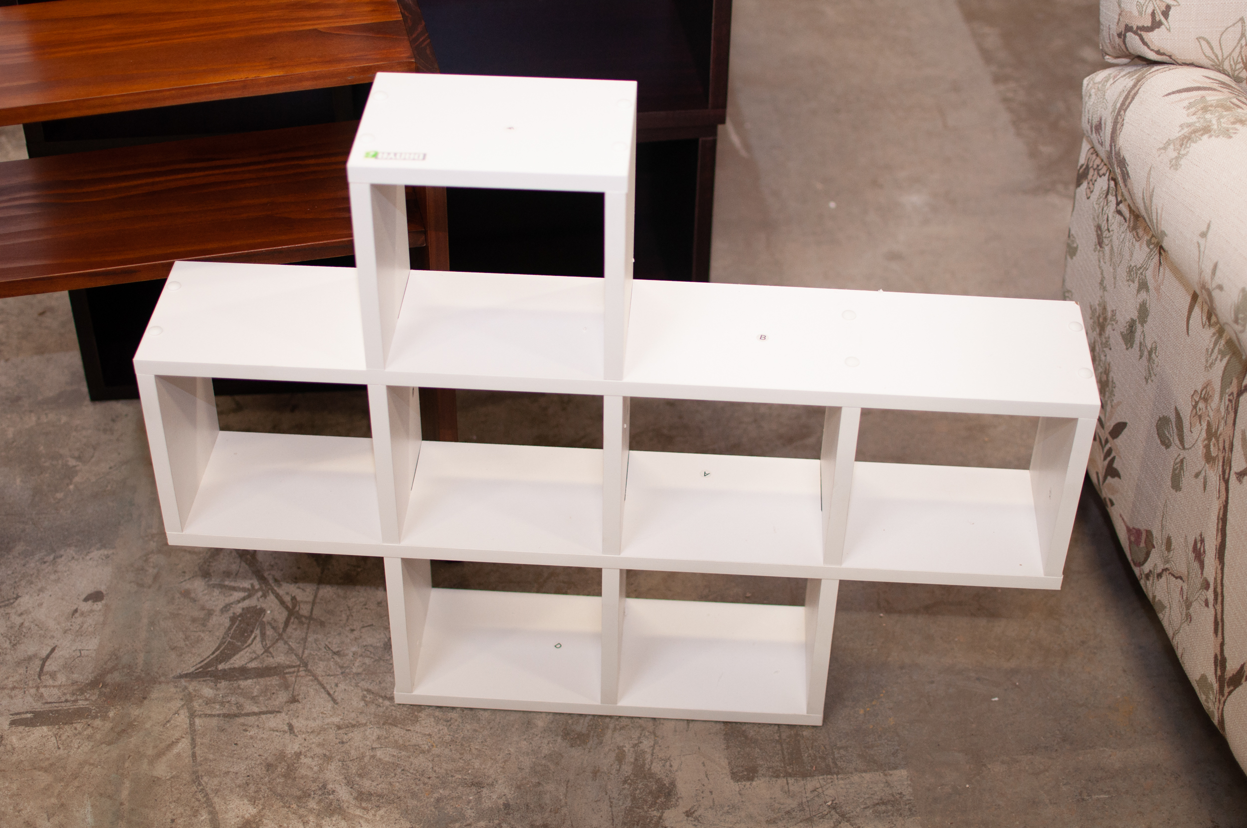 Wooden Cubicle Shelving and Storage, Contemporary