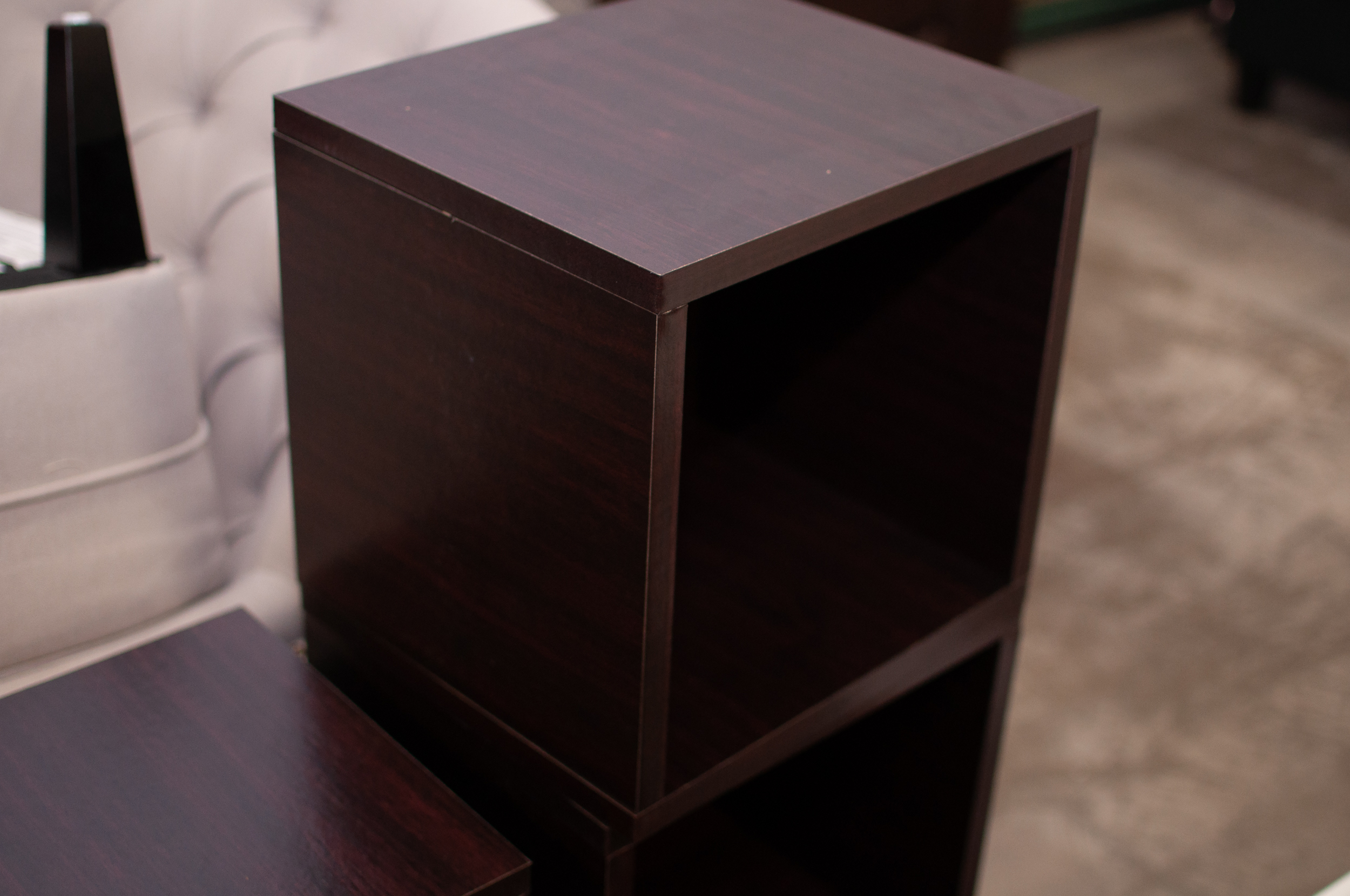 Wooden Cubicle Shelving and Storage, Contemporary