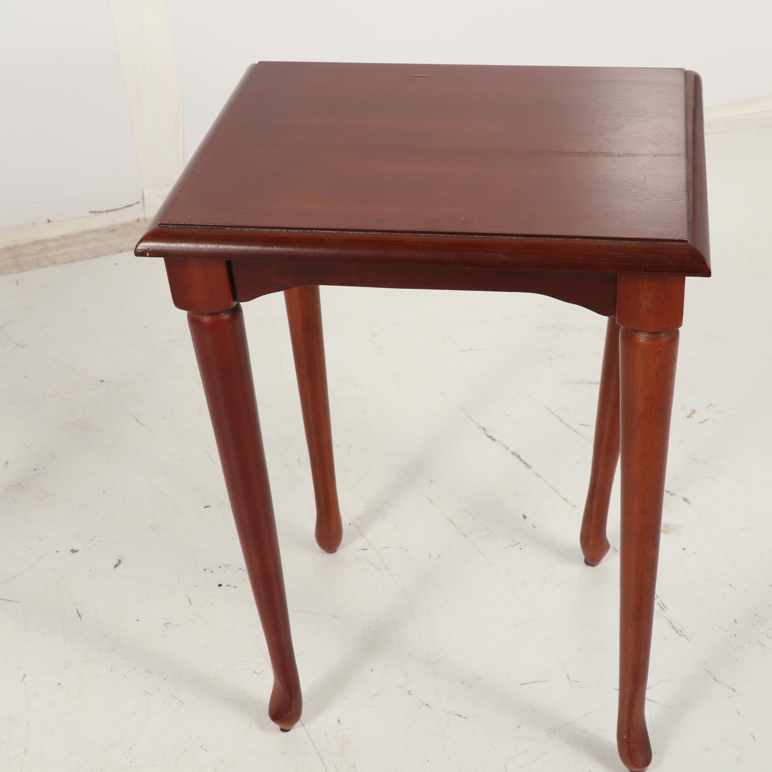 Vintage Wooden Nesting Tables