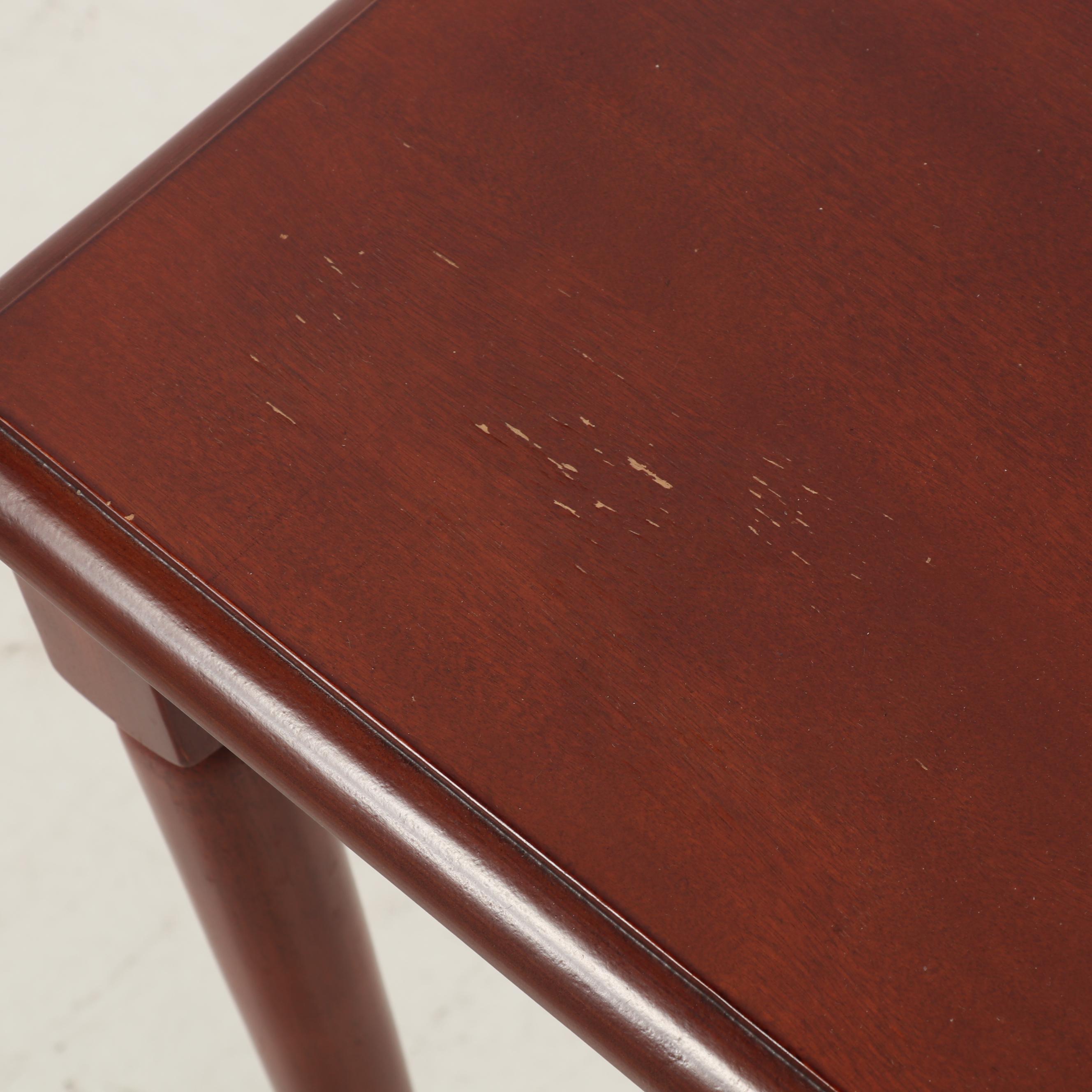 Vintage Wooden Nesting Tables