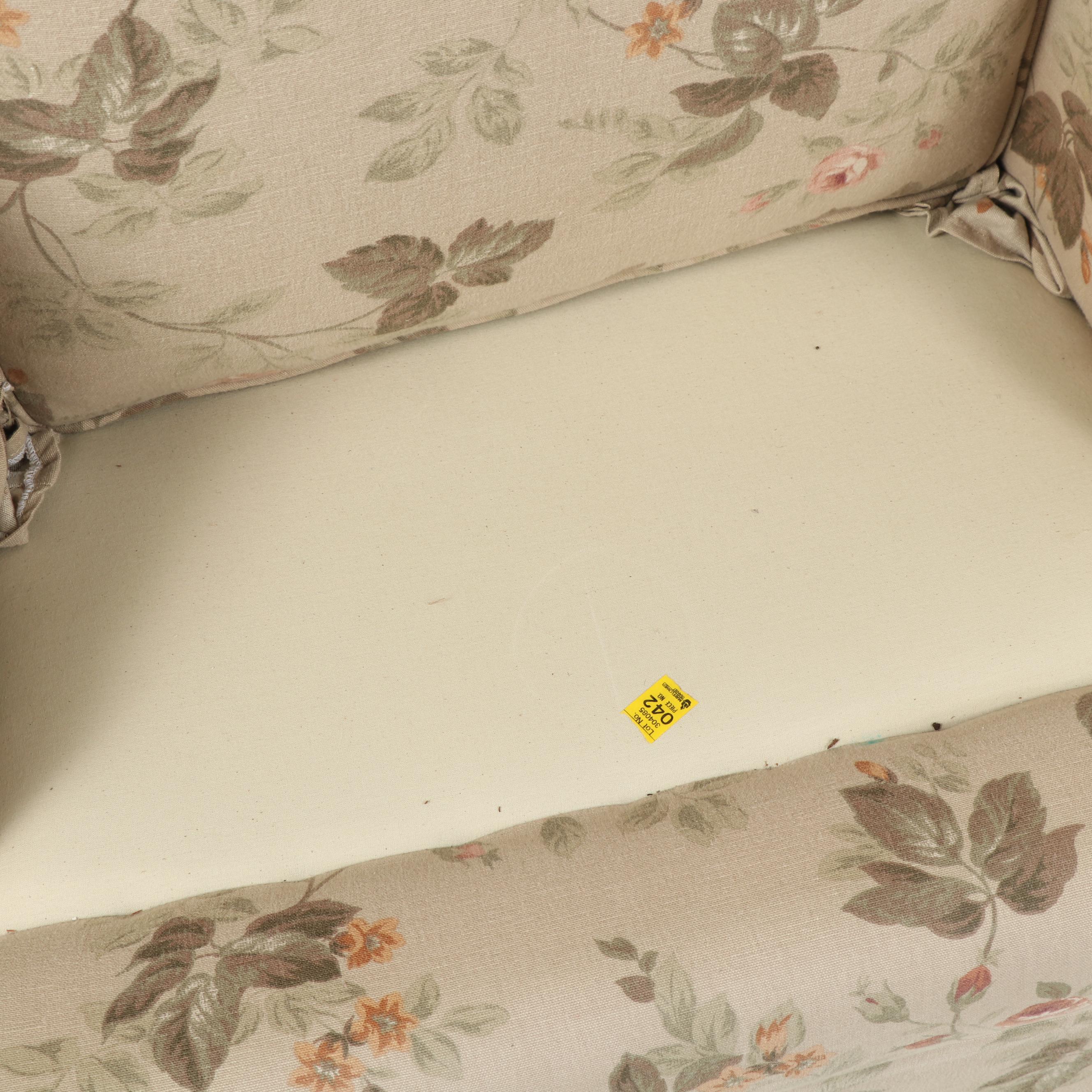 Vintage Floral Armchair