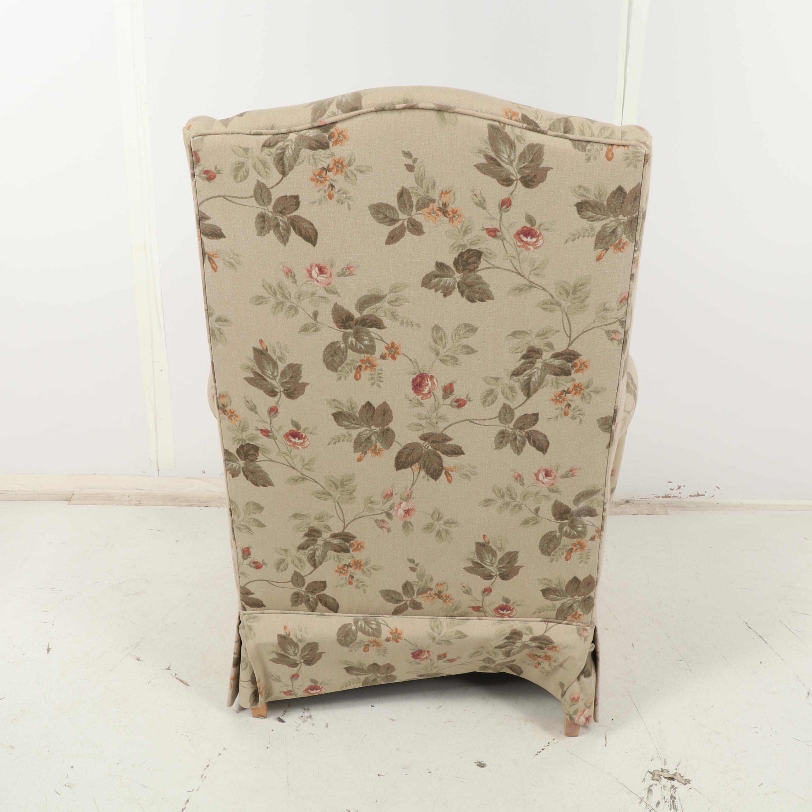 Vintage Floral Armchair