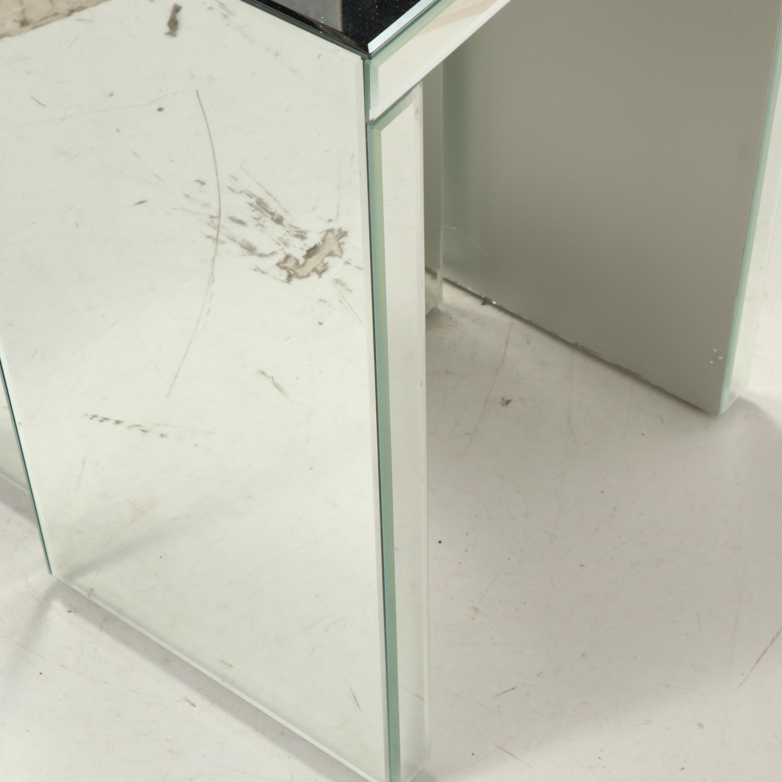Mirrored Nesting Tables