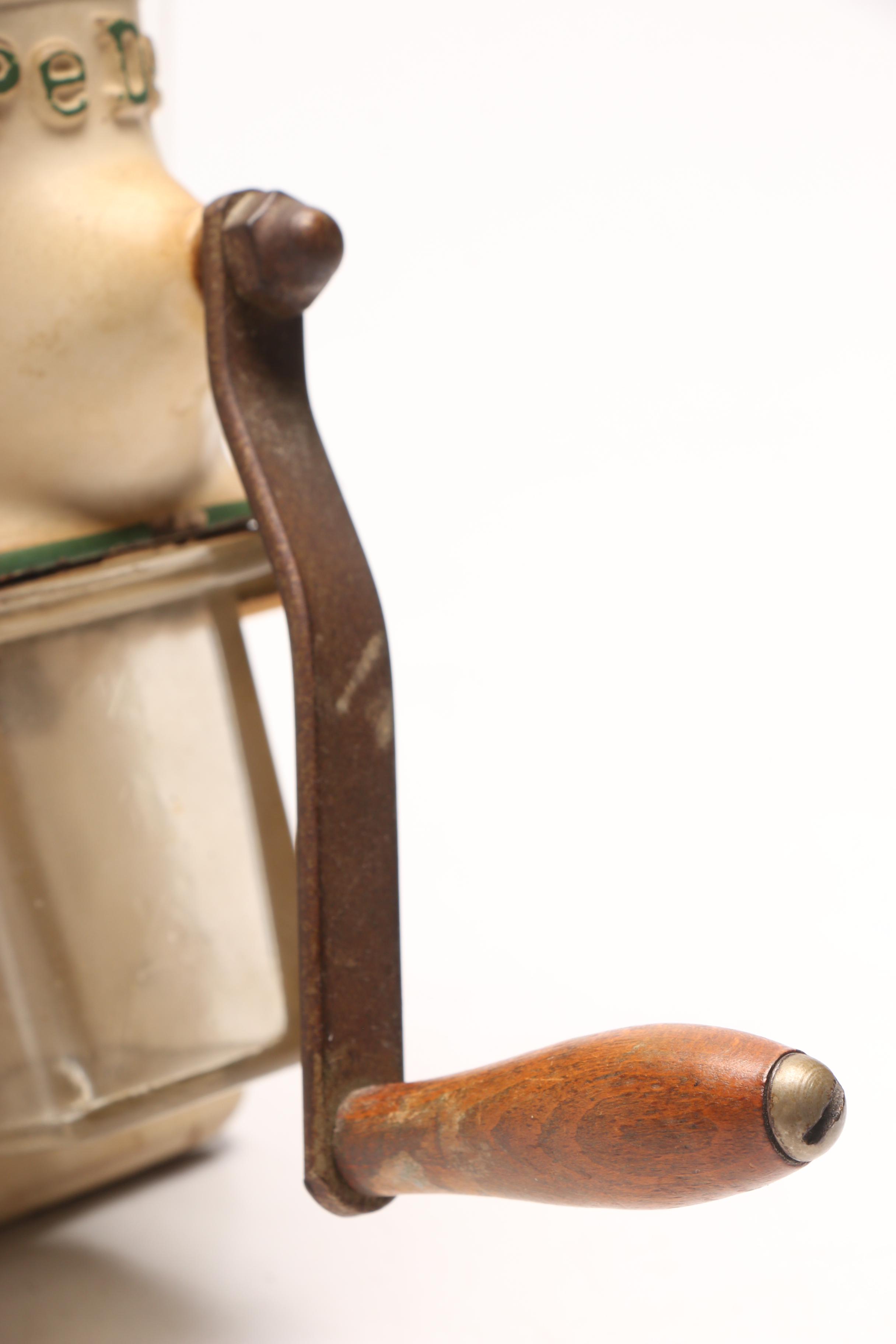 Vintage Wall-Mounted Coffee Grinder