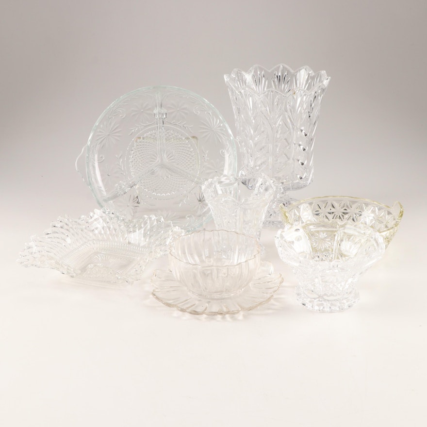 Pressed Glass Tableware