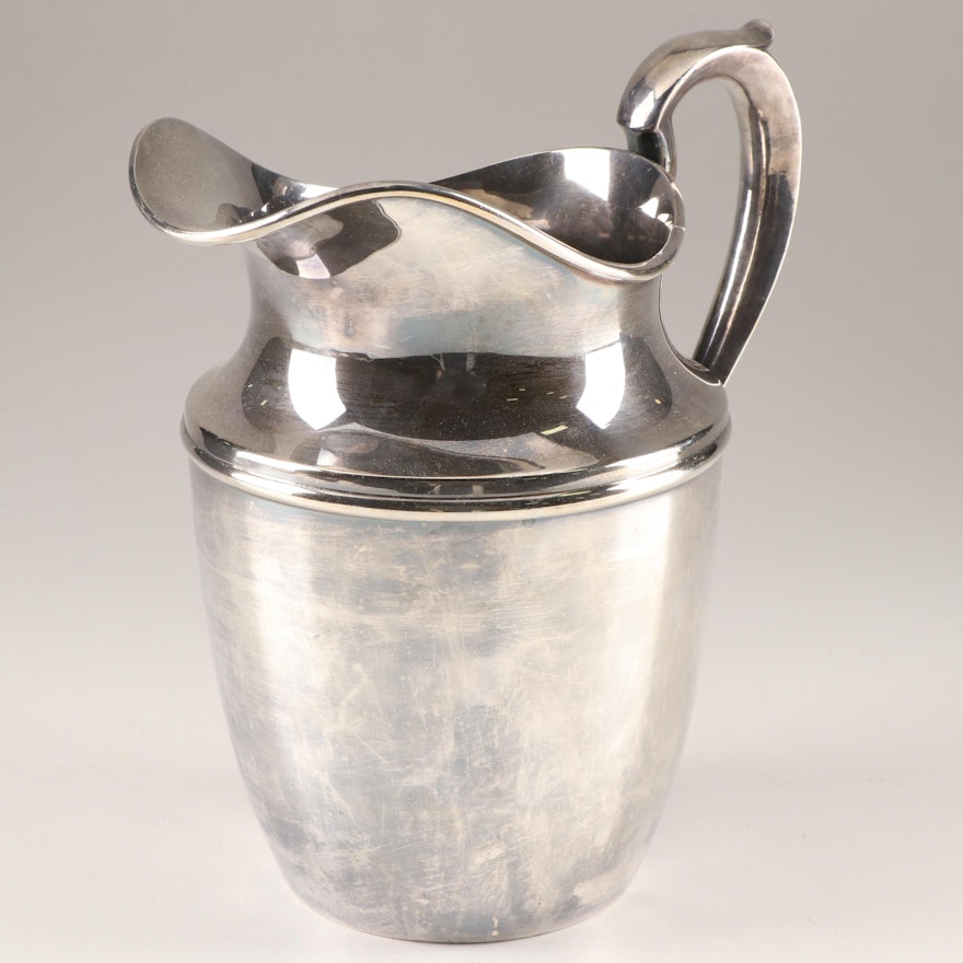 Plated Silver Water Pitcher by Gorham