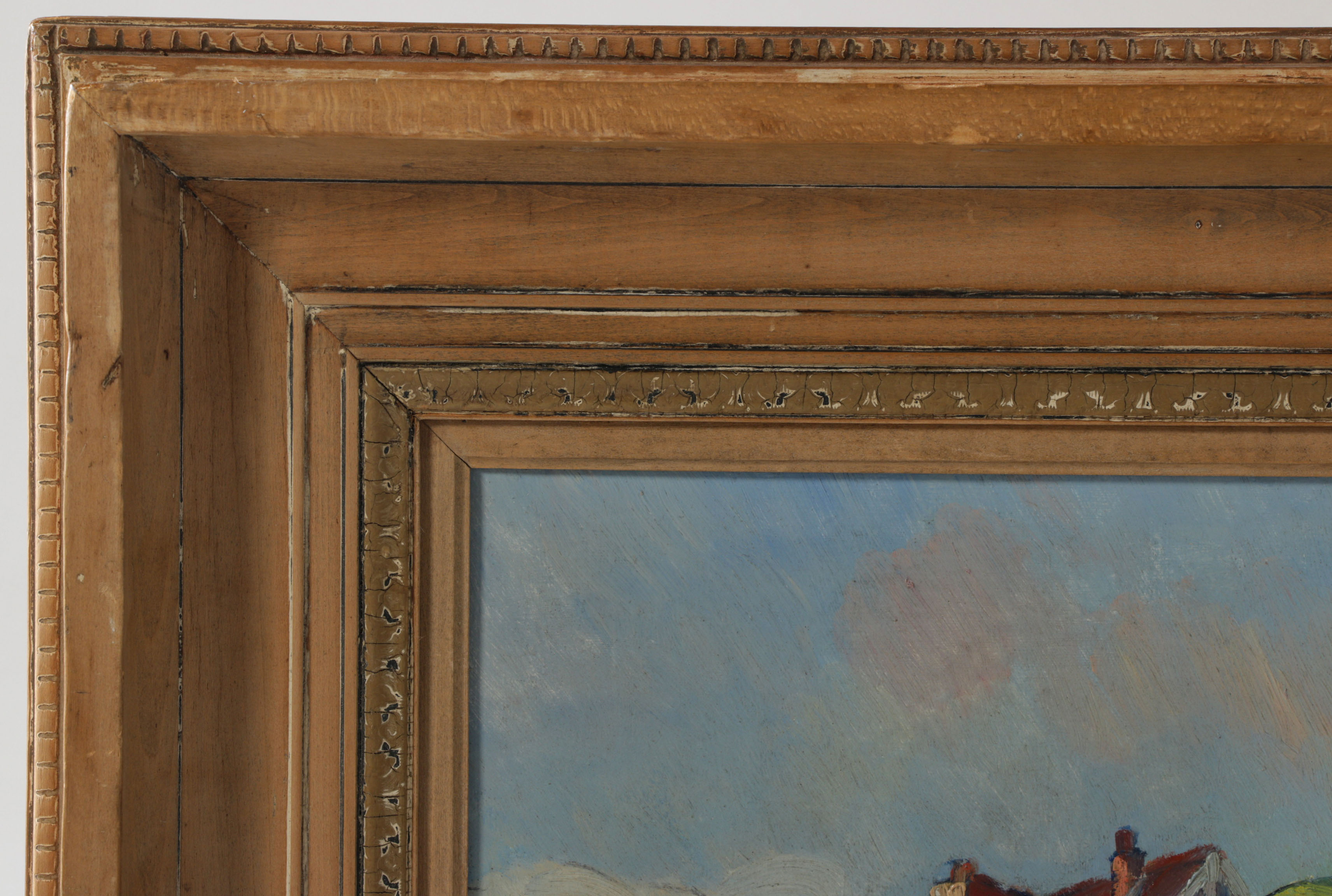 Charles Camoin Fauvist Landscape Oil Painting "Les Andelys Normandy, France"