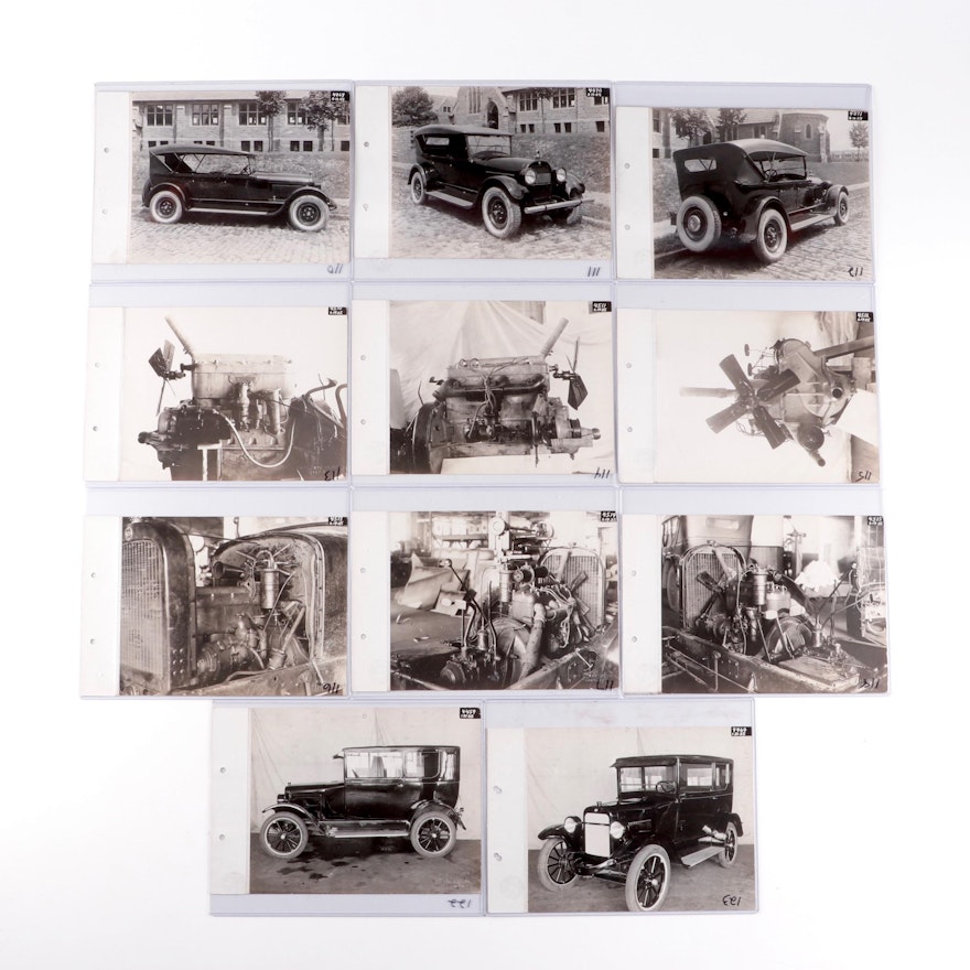 Collection of Vintage and Antique Automotive Photographs