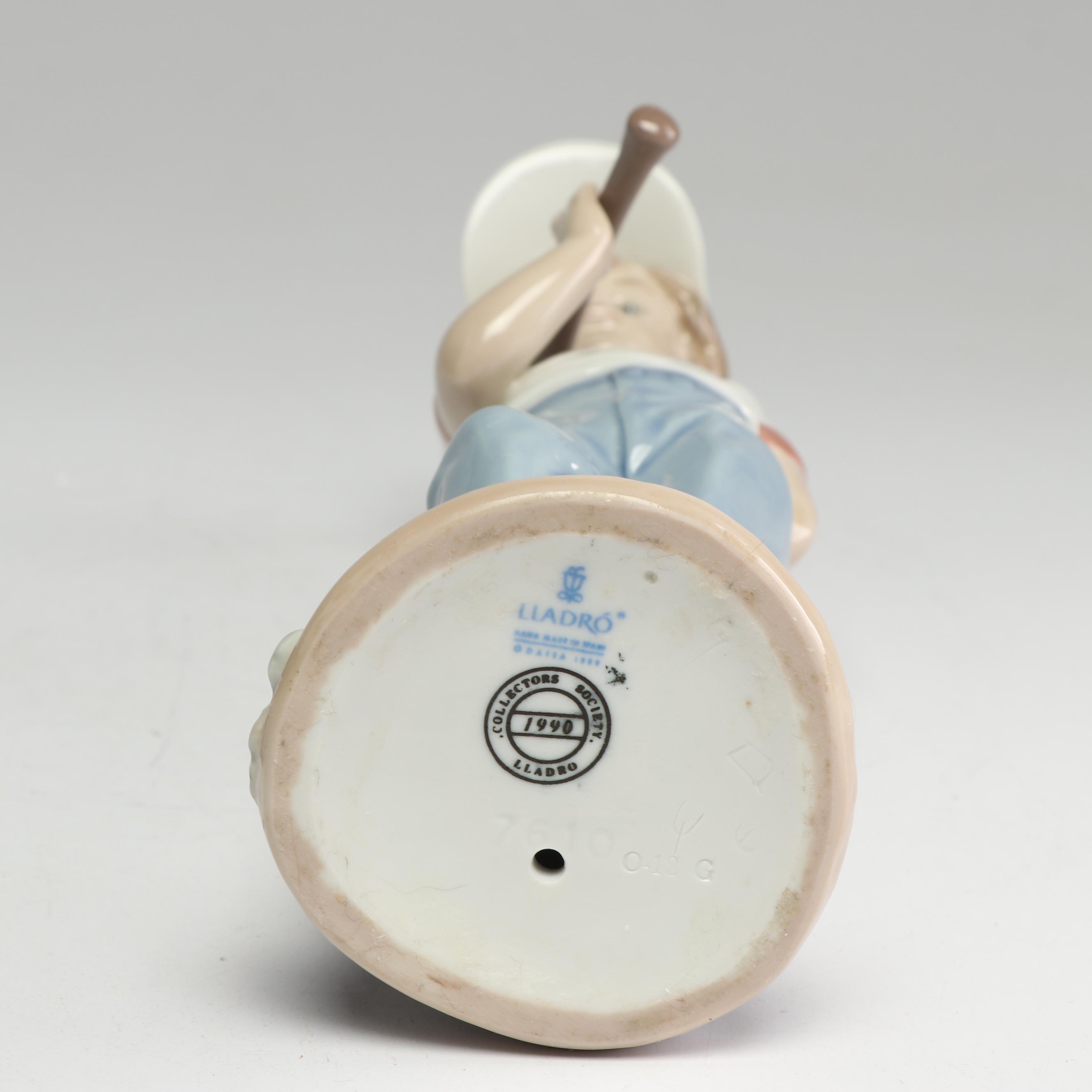 Lladró Collectors Society 1990 "Can I Play?" #7610 Porcelain Figurine