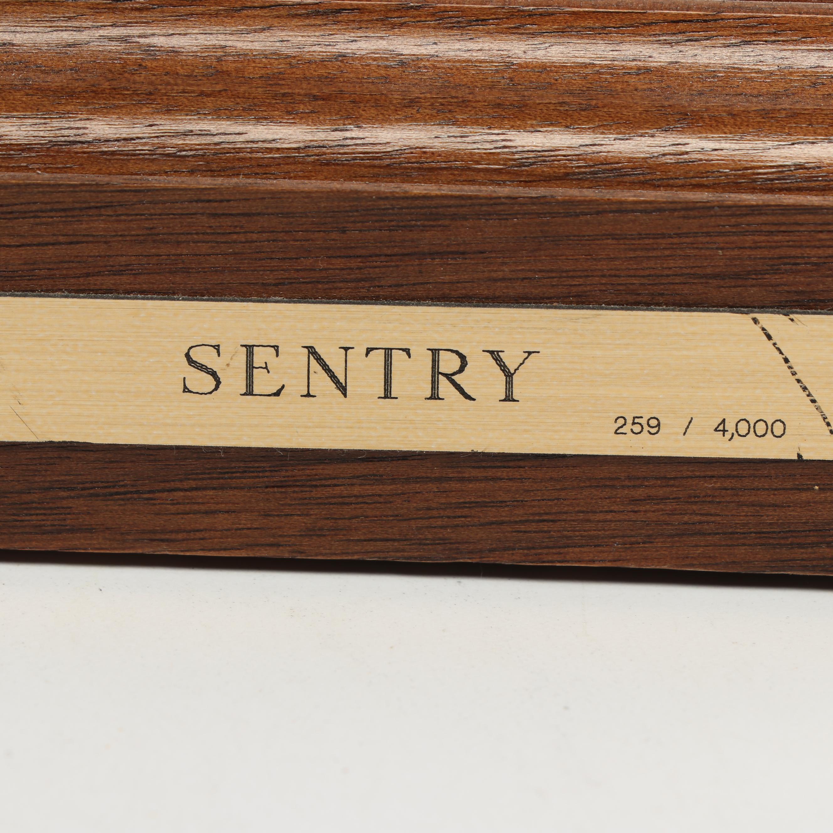 Stephan Herrero Bald Eagle Sculpture "Sentry"