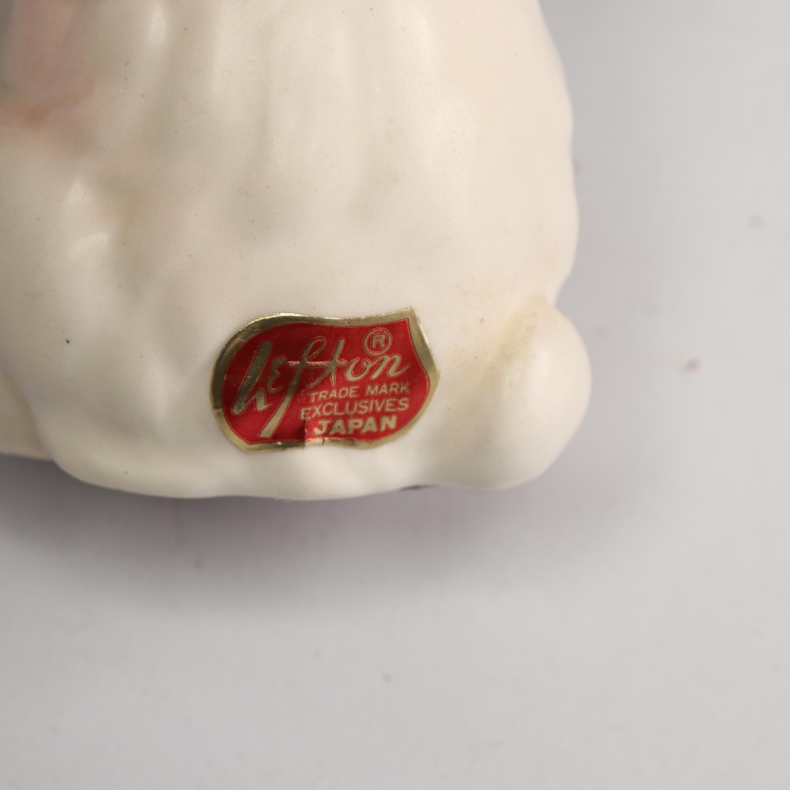 Lefton Ceramic Bunny Figurines