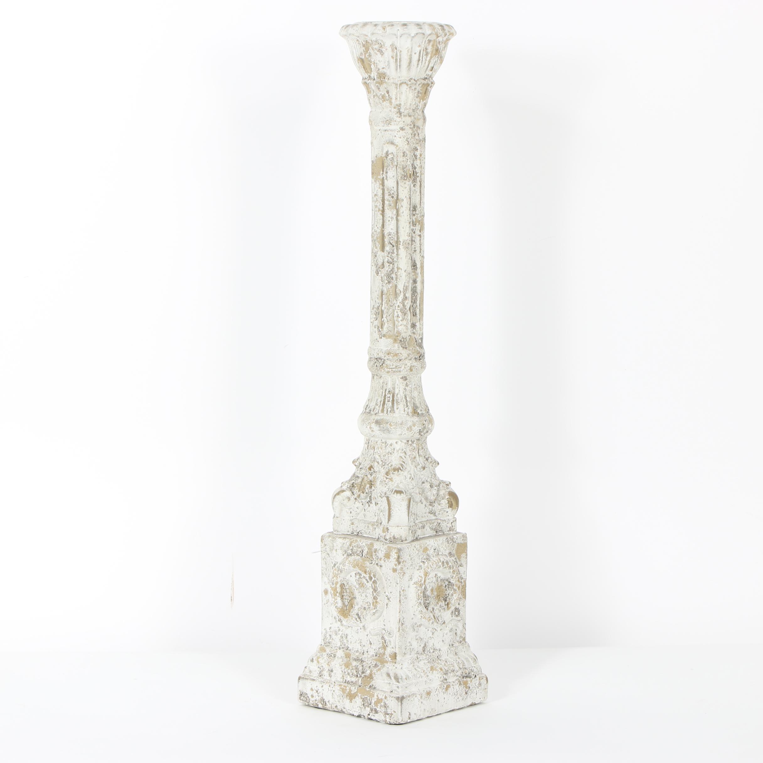 Distressed Resin Column