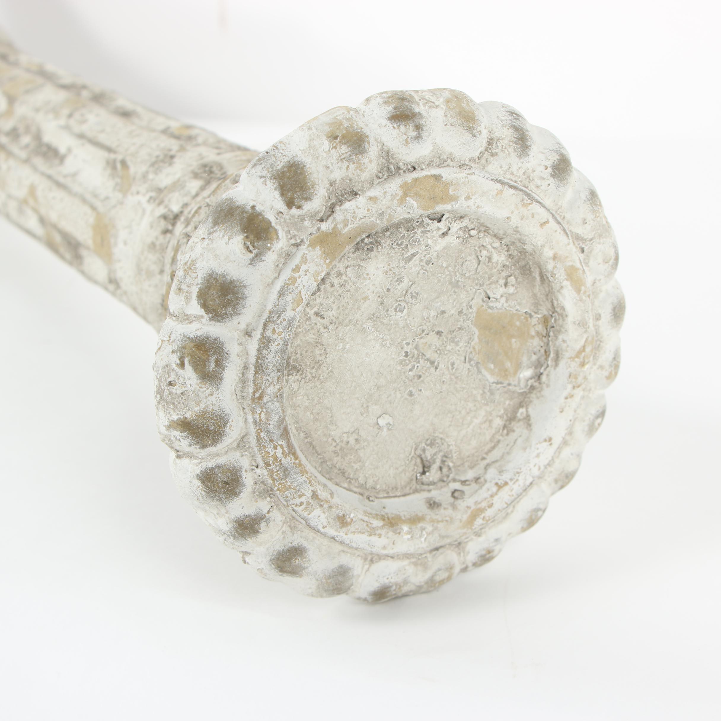 Distressed Resin Column