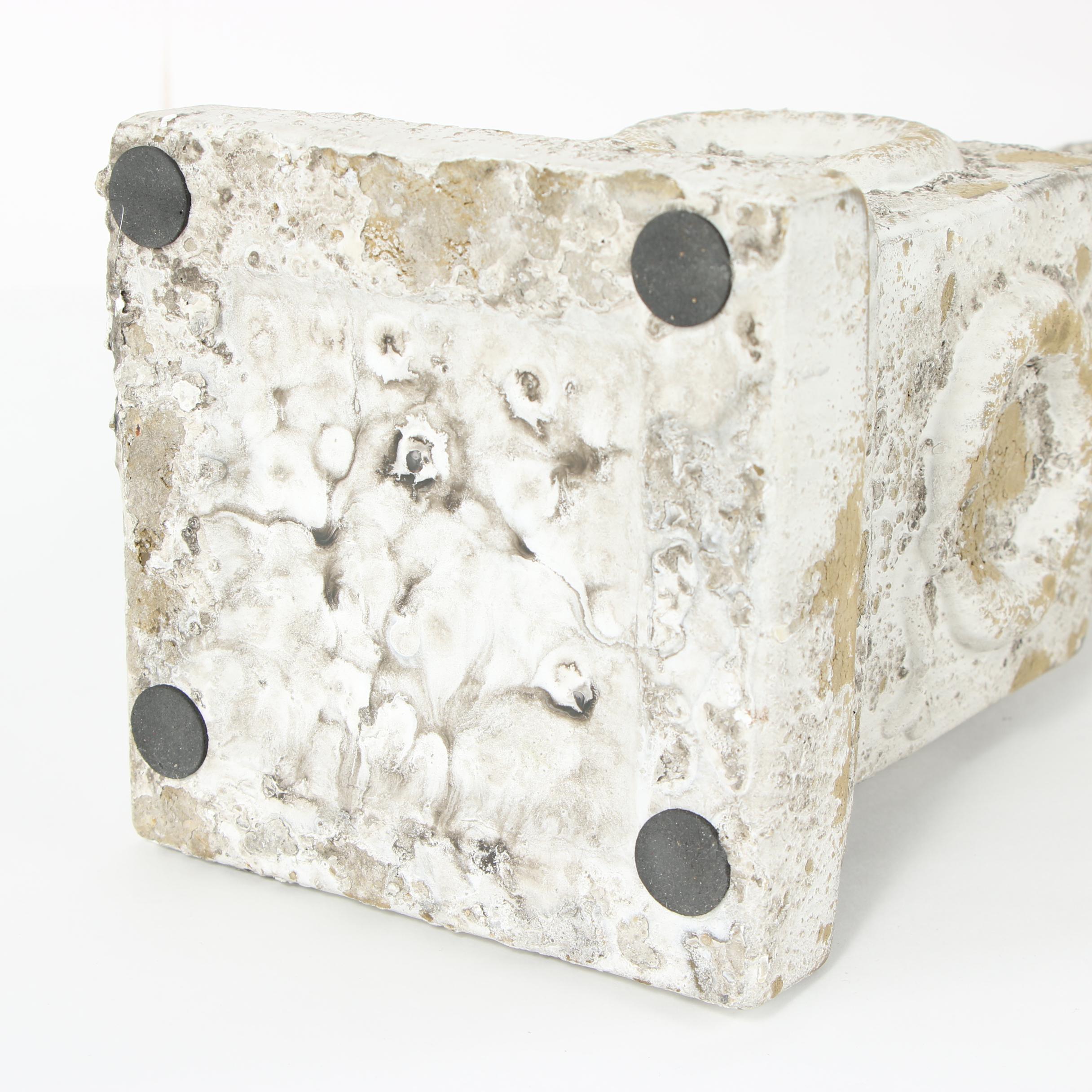 Distressed Resin Column