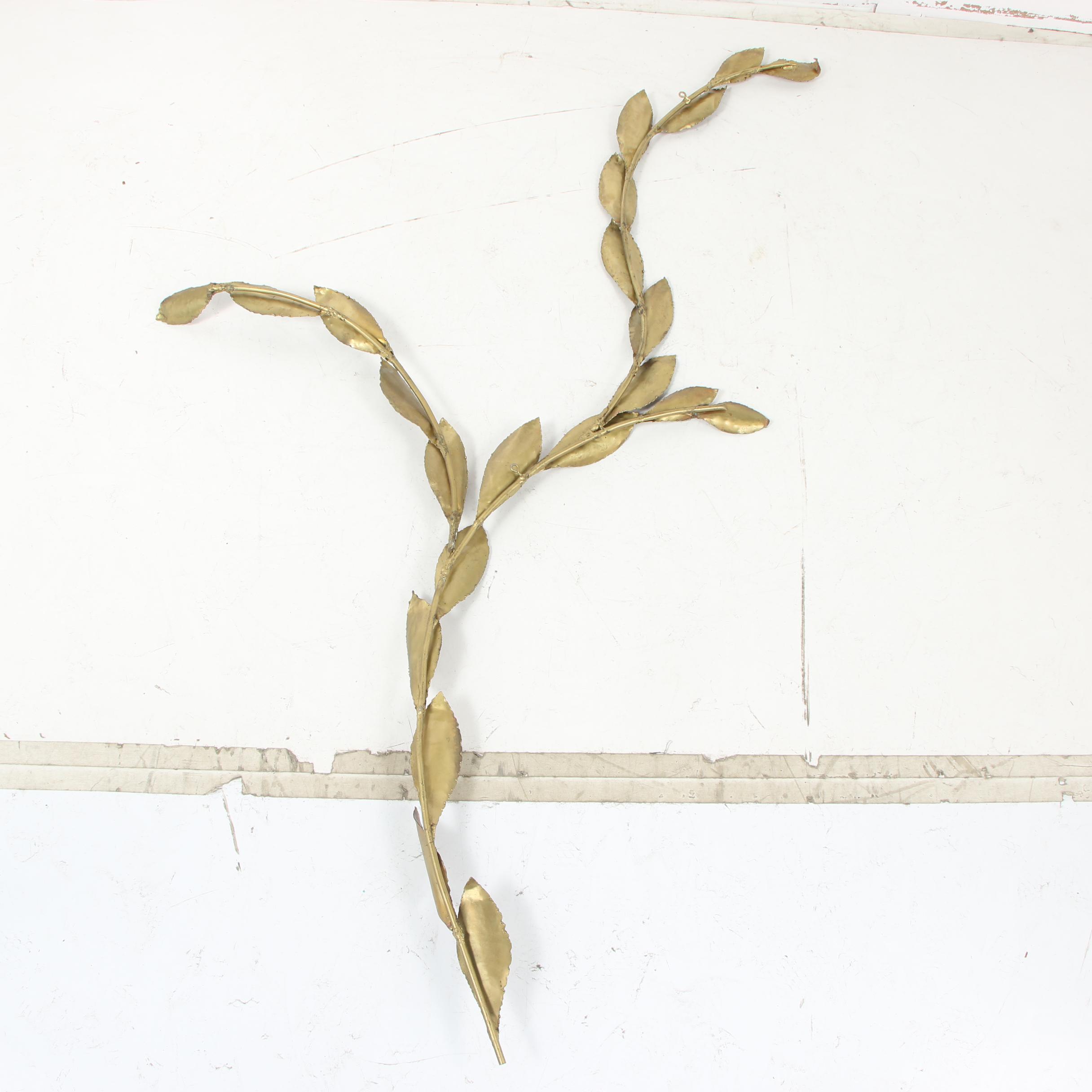 Torch Cut Metal Wall Sculpture, Vintage