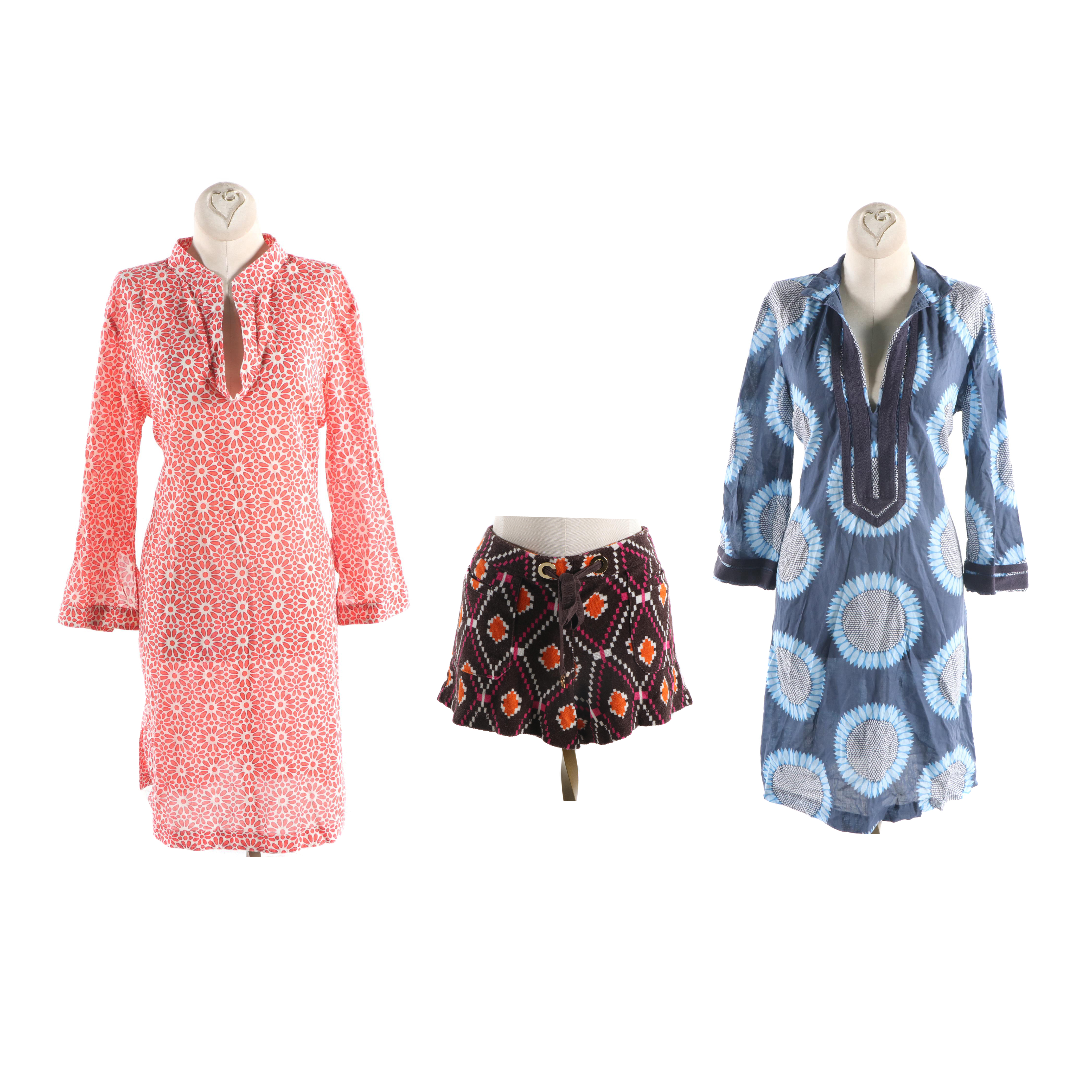 Tory Burch Tunic Dresses and Shorts