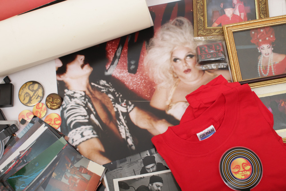 Corbett Reynolds Red Party Photographs, Pins, Memorabilia