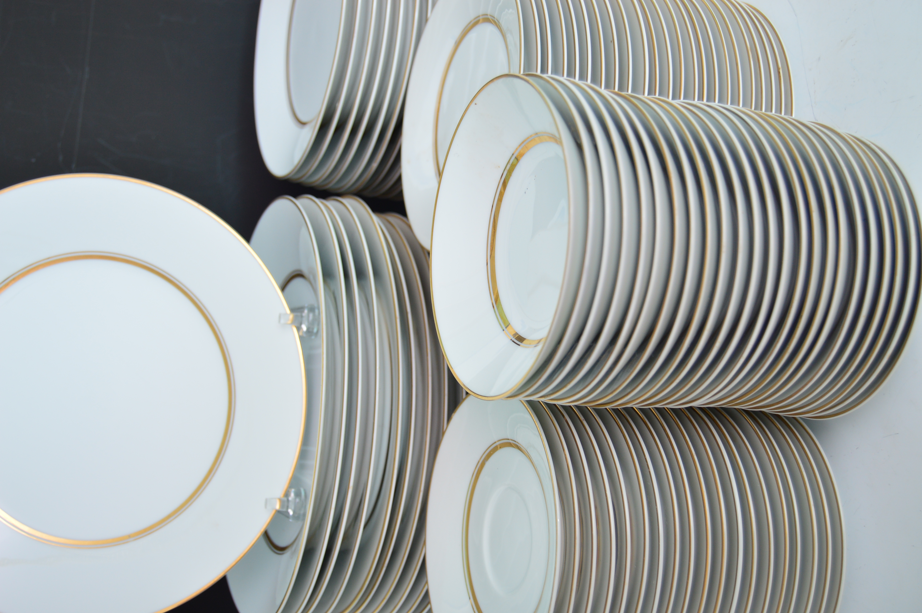 24-Place Set of Noritake "Gloria" Bone China Dinnerware, Vintage