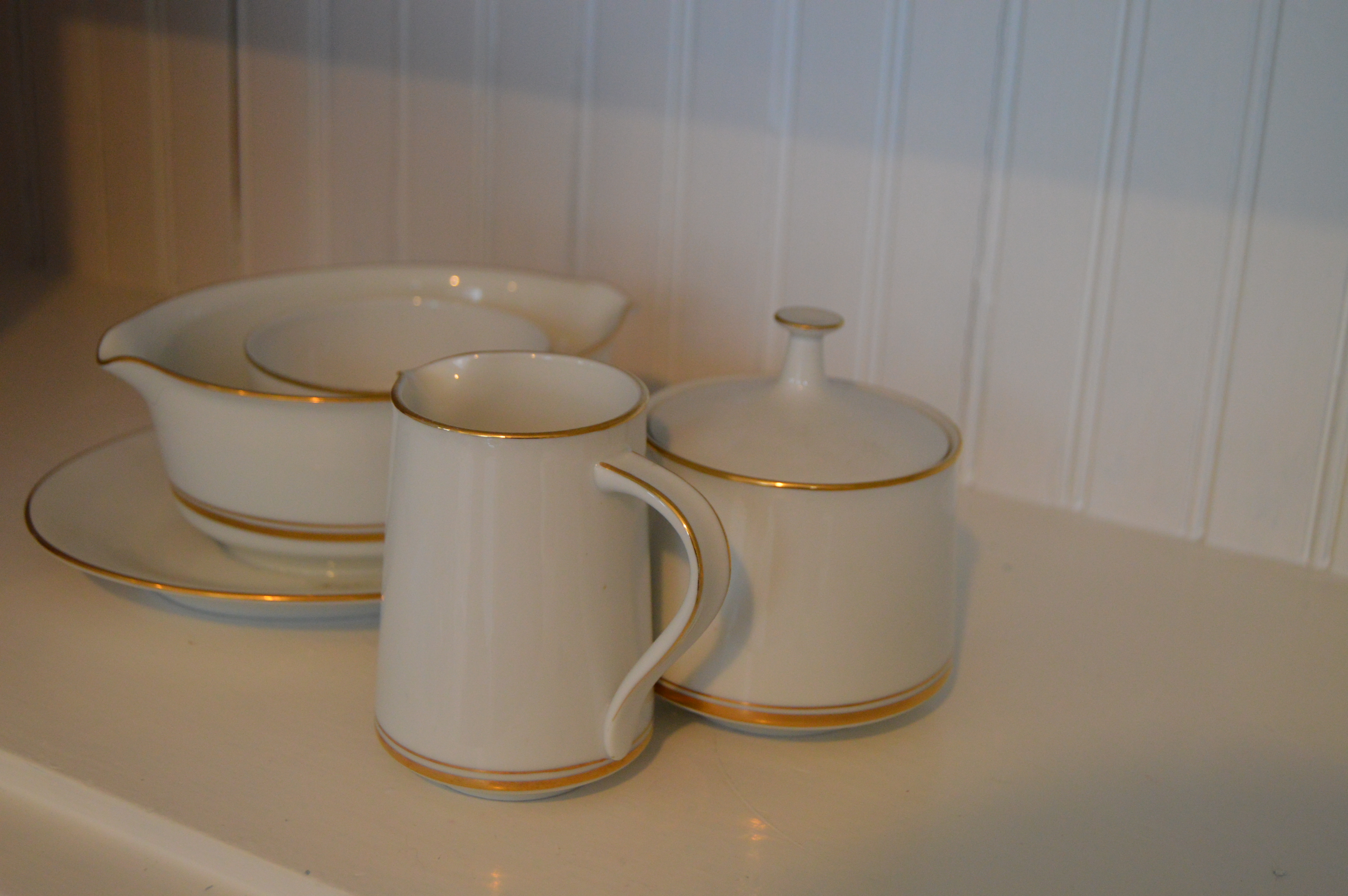 24-Place Set of Noritake "Gloria" Bone China Dinnerware, Vintage