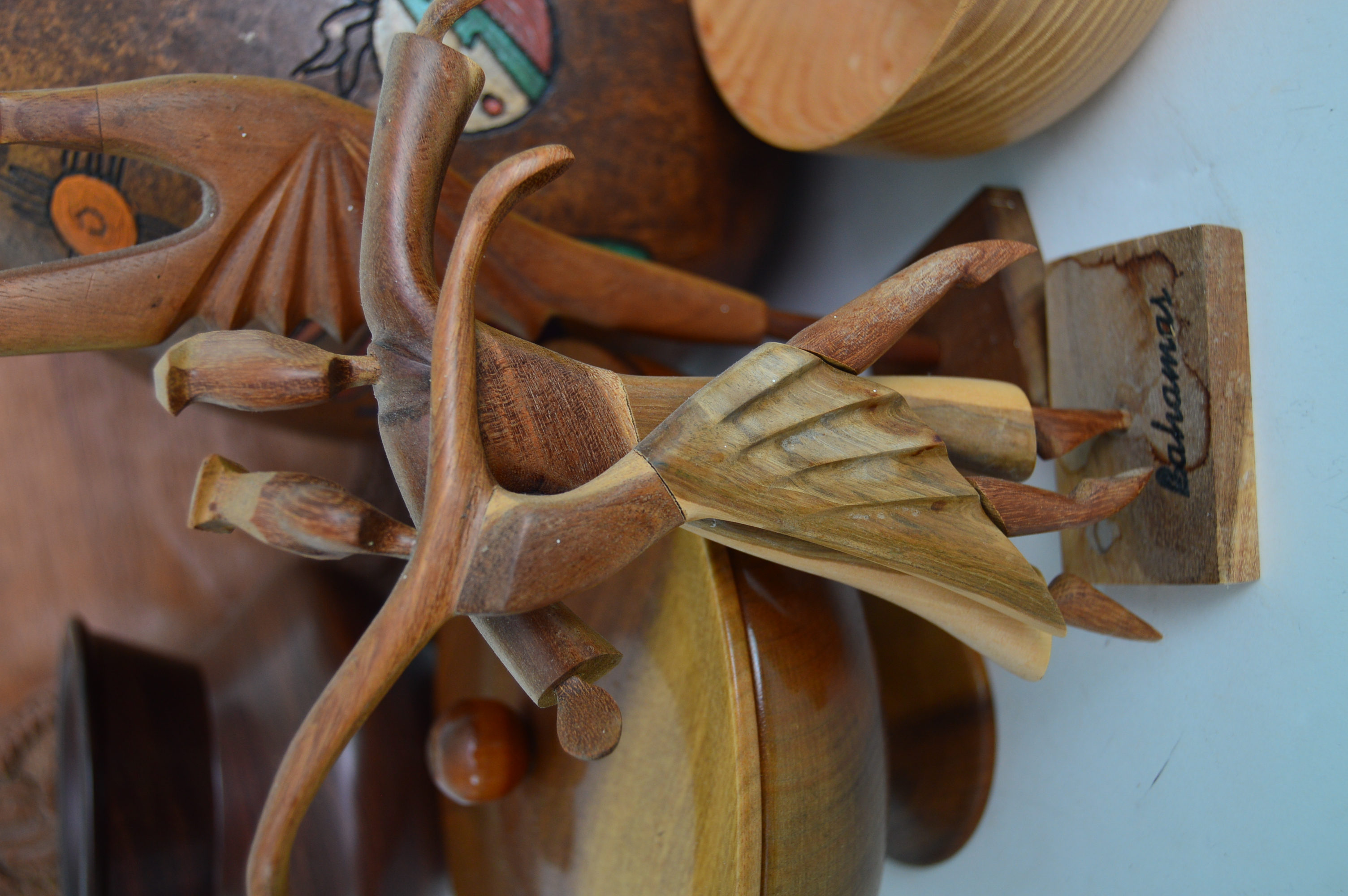 Wood Serveware and Sculptures with David C. Smith Bowls, Painted Gourd