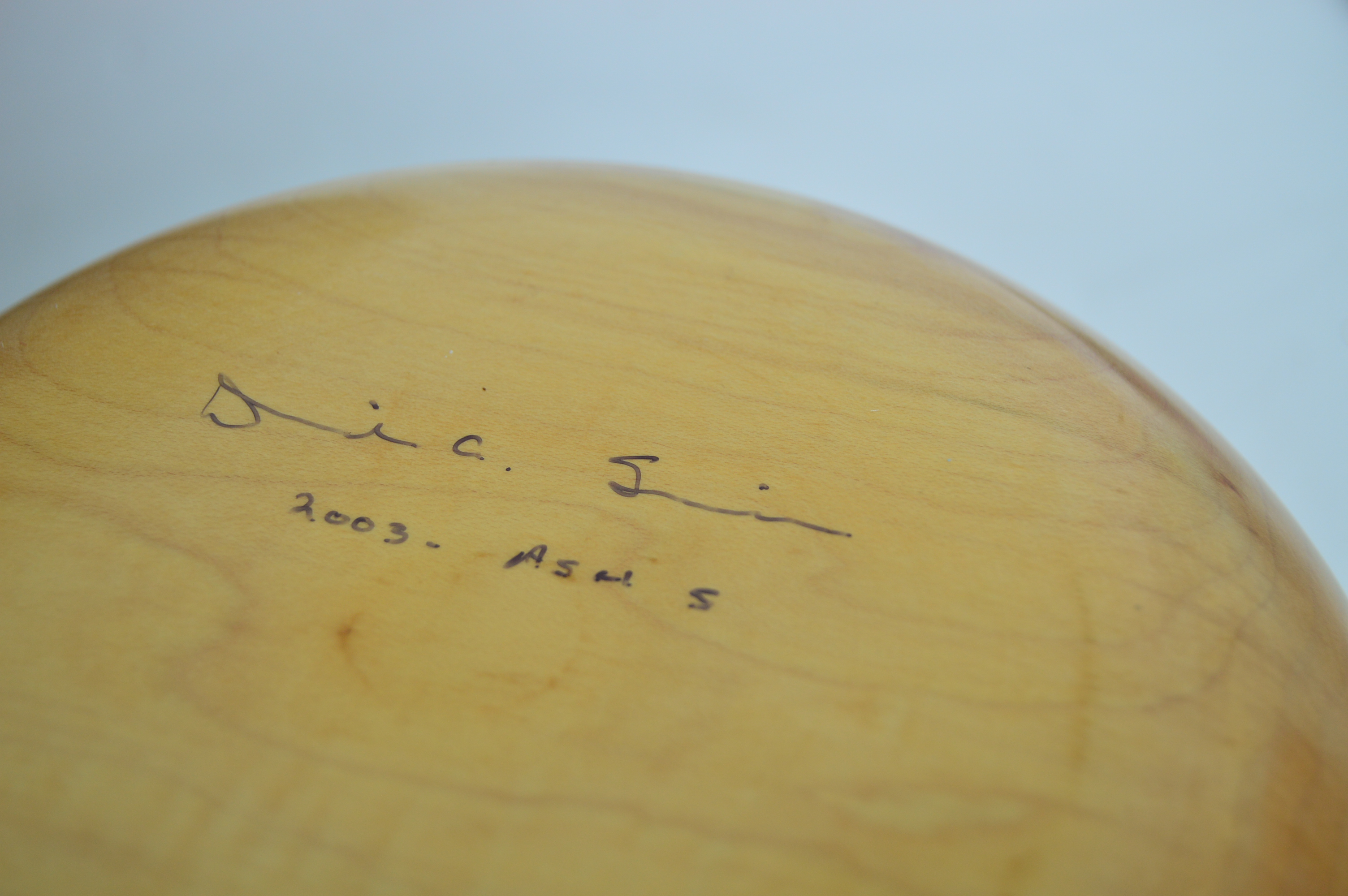 Wood Serveware and Sculptures with David C. Smith Bowls, Painted Gourd