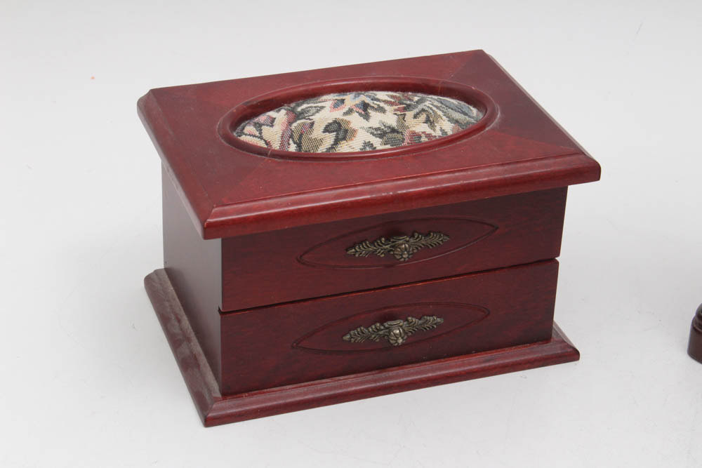 Jewelry and Music Box Assortment with Disney Jewelry