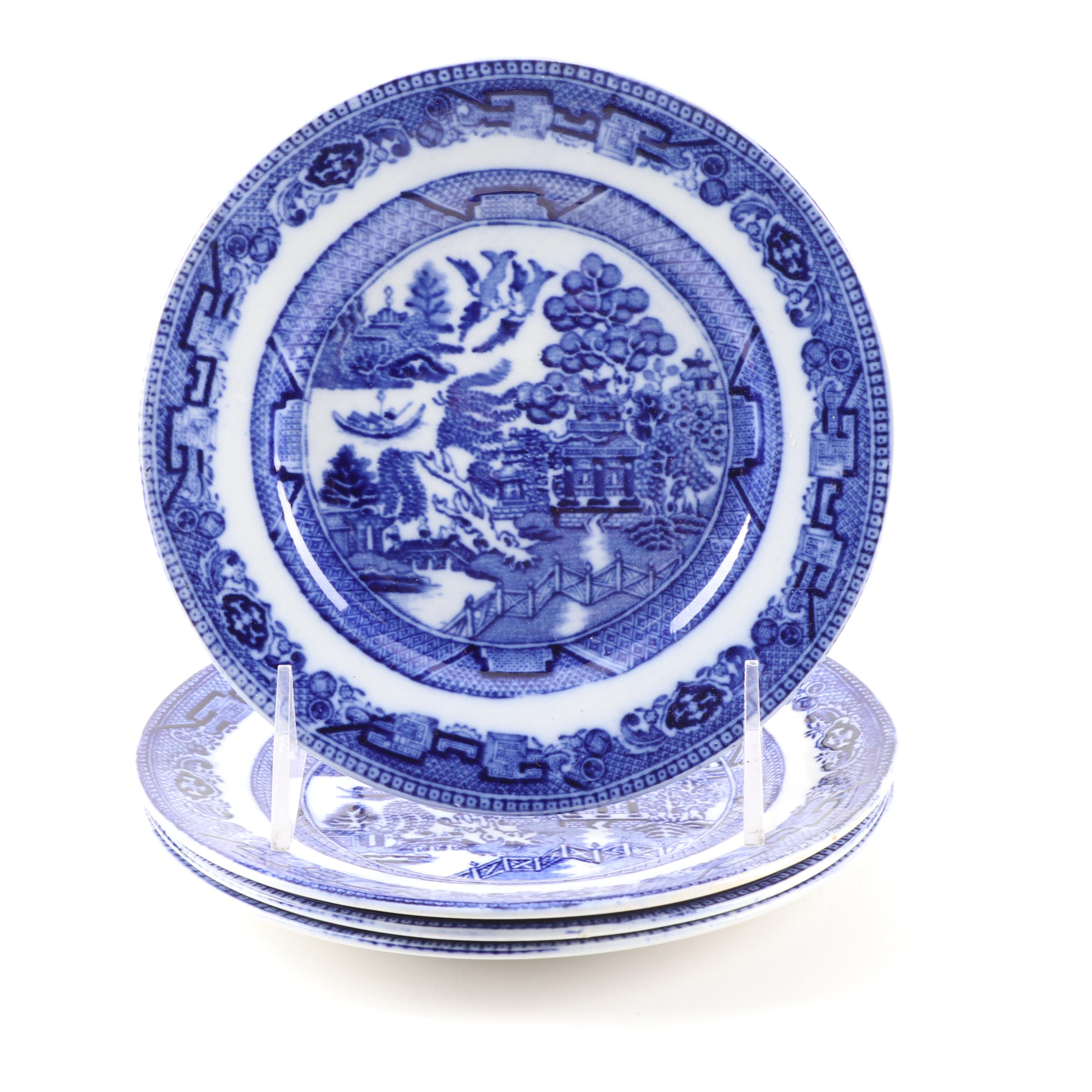 Barker Brothers "Blue Willow" Bread and Butter or Salad Plates