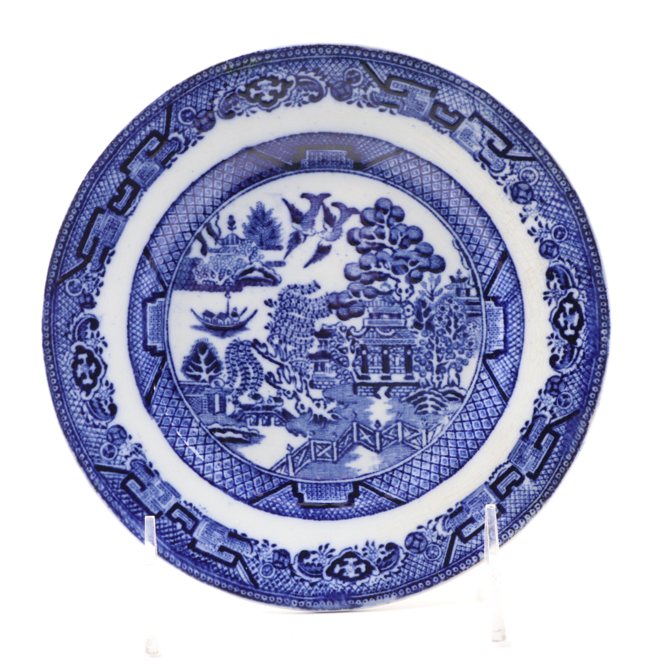 Barker Brothers "Blue Willow" Bread and Butter or Salad Plates