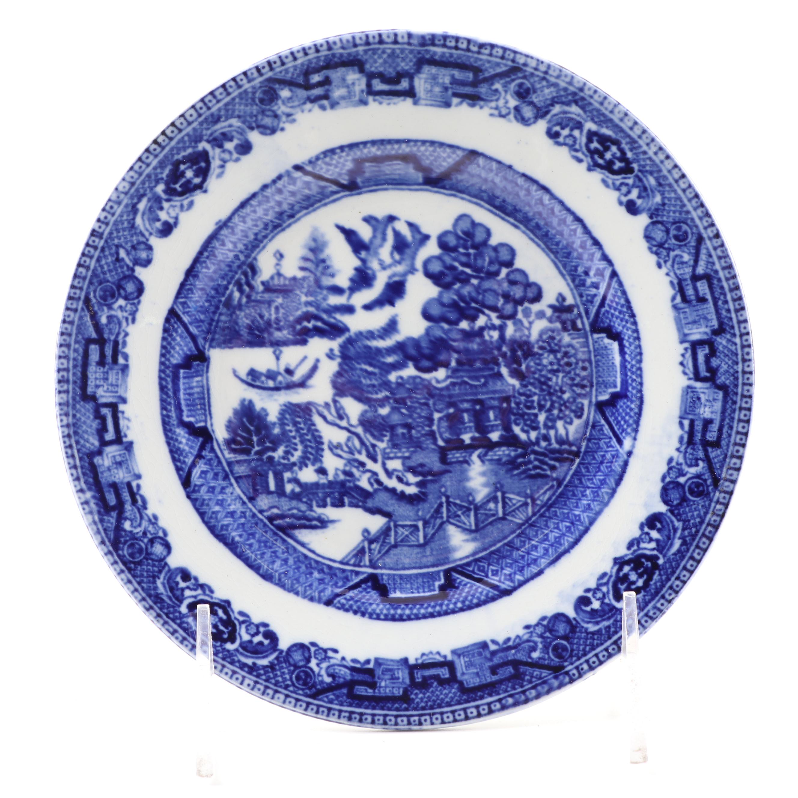 Barker Brothers "Blue Willow" Bread and Butter or Salad Plates
