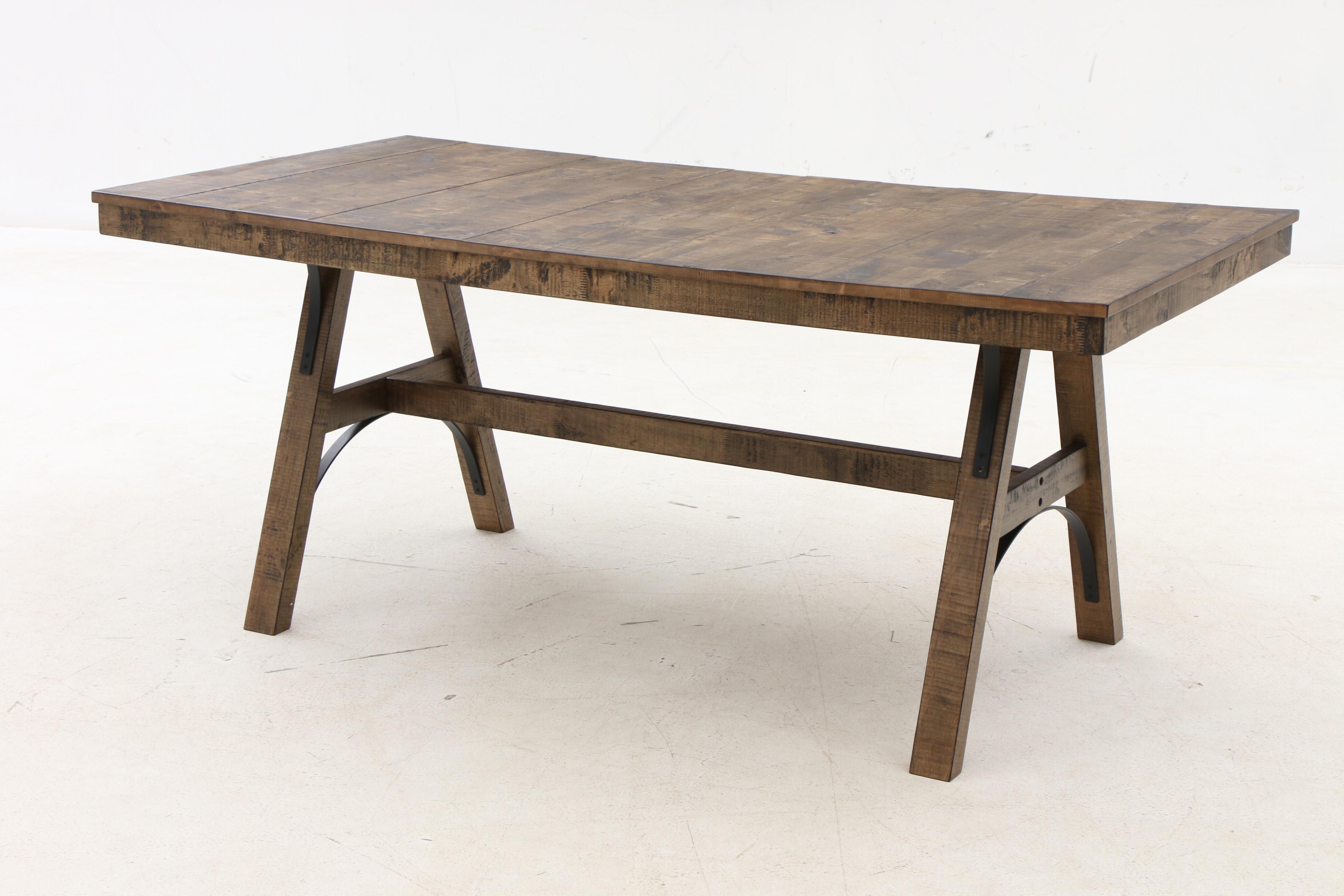 Contemporary Arts and Crafts Style Dining Table and Chairs