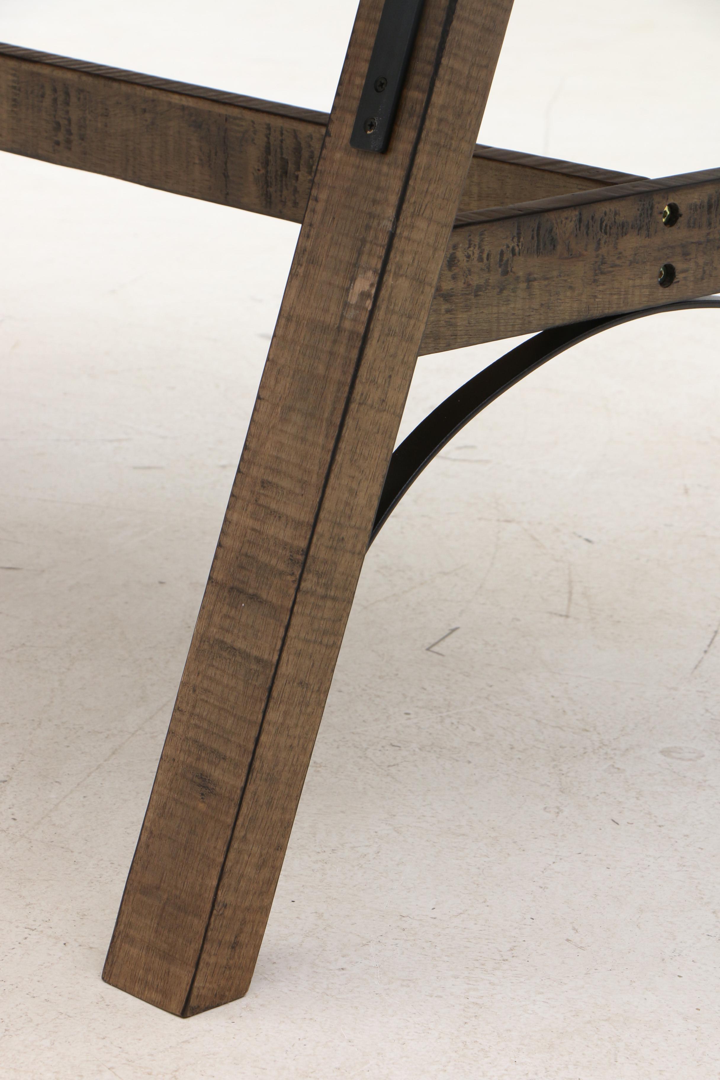 Contemporary Arts and Crafts Style Dining Table and Chairs