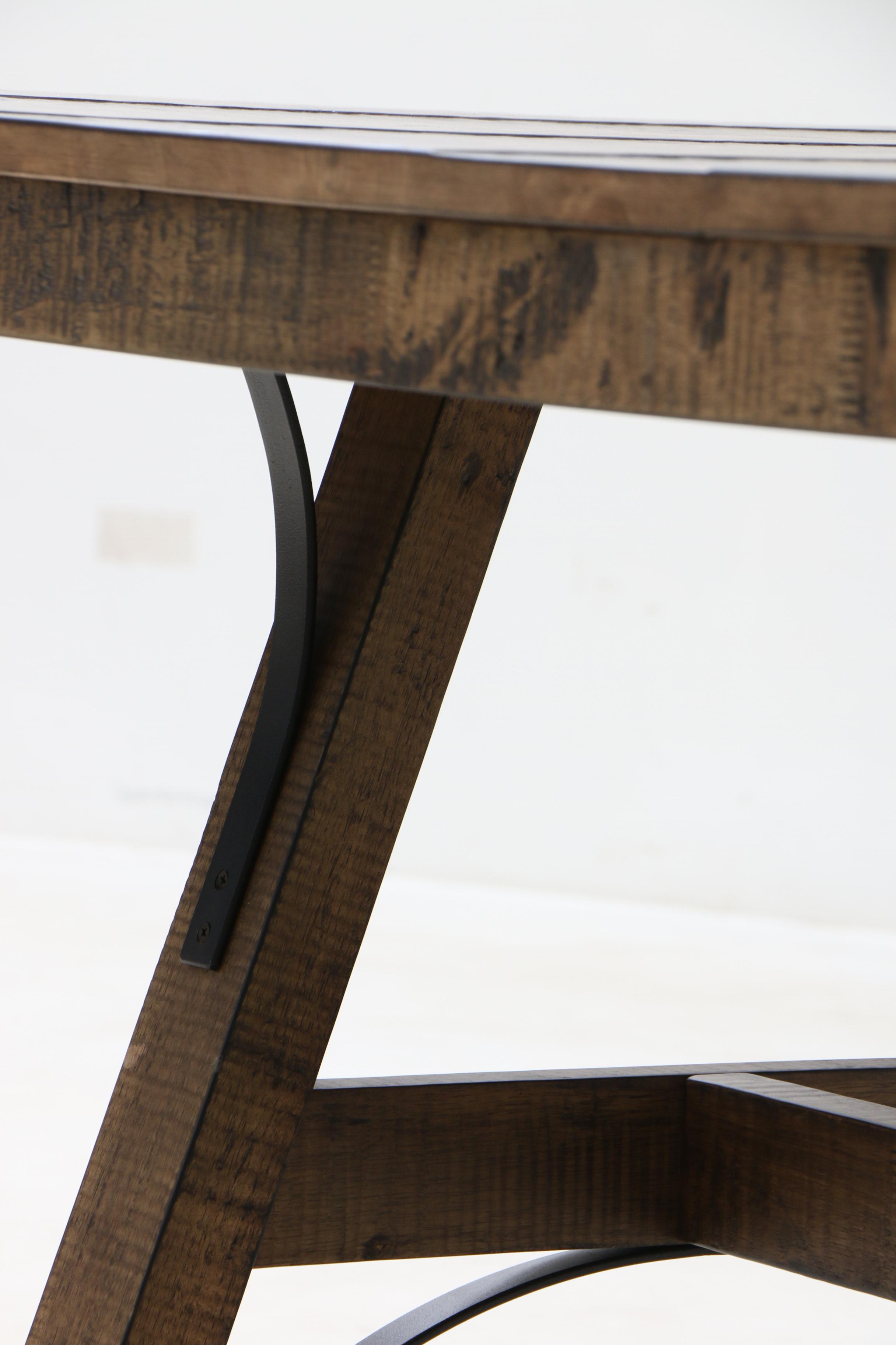 Contemporary Arts and Crafts Style Dining Table and Chairs