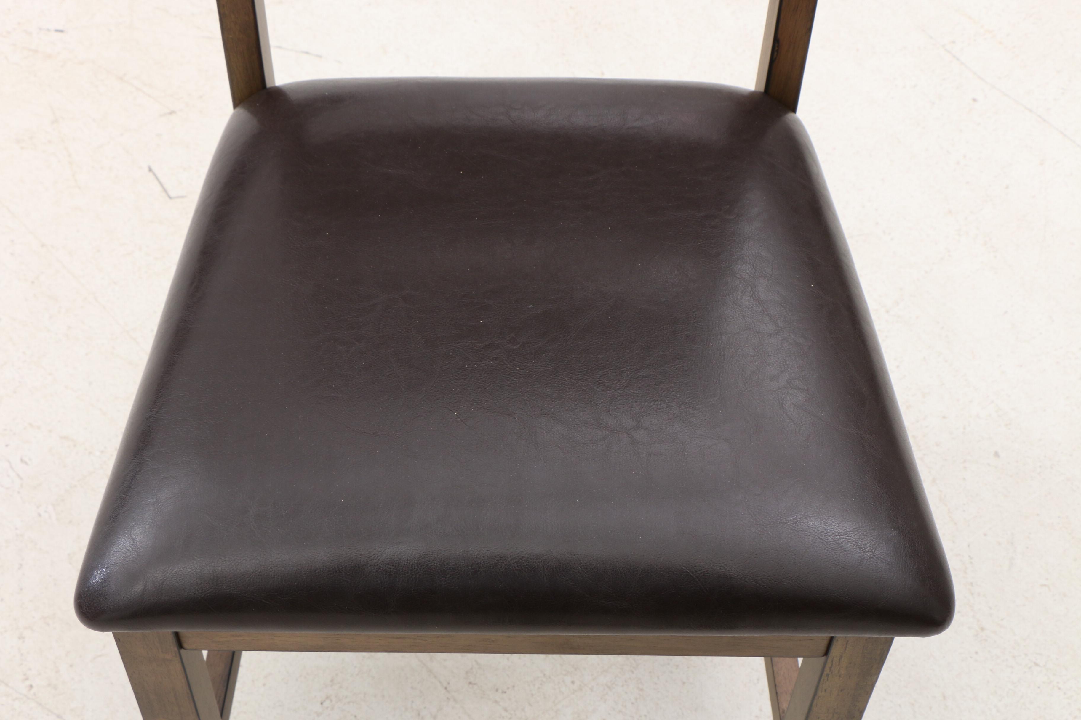 Contemporary Arts and Crafts Style Dining Table and Chairs