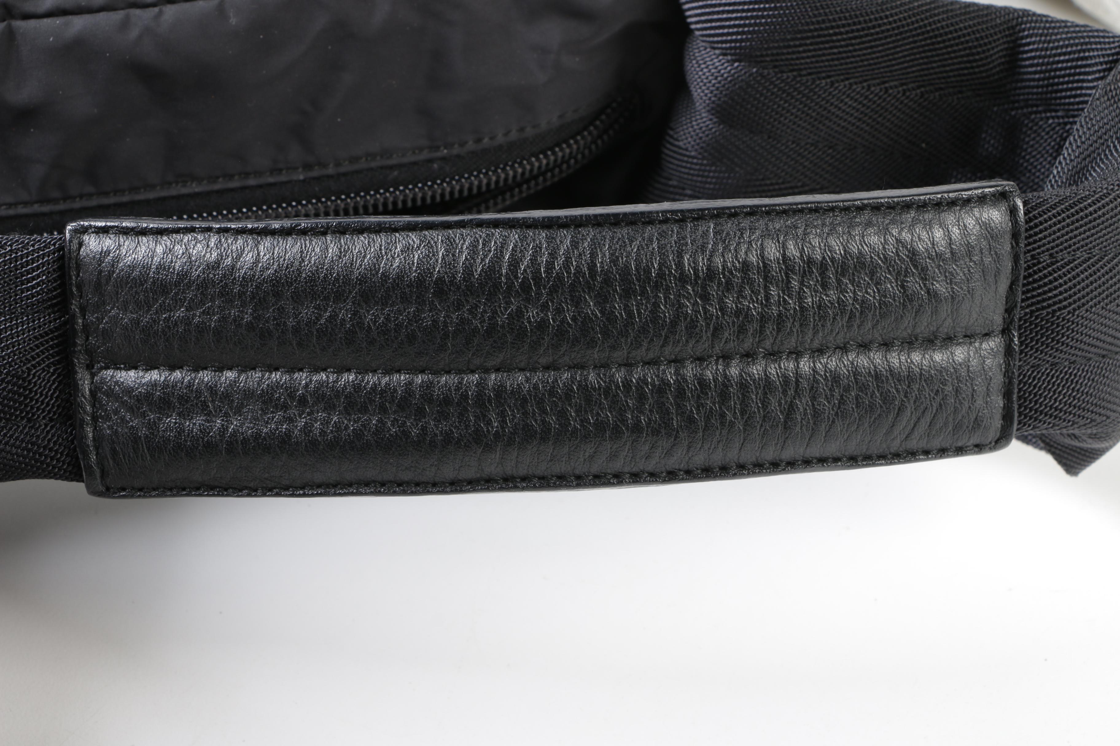 Prada Black Sport Nylon 4VA356 Shoulder Bag