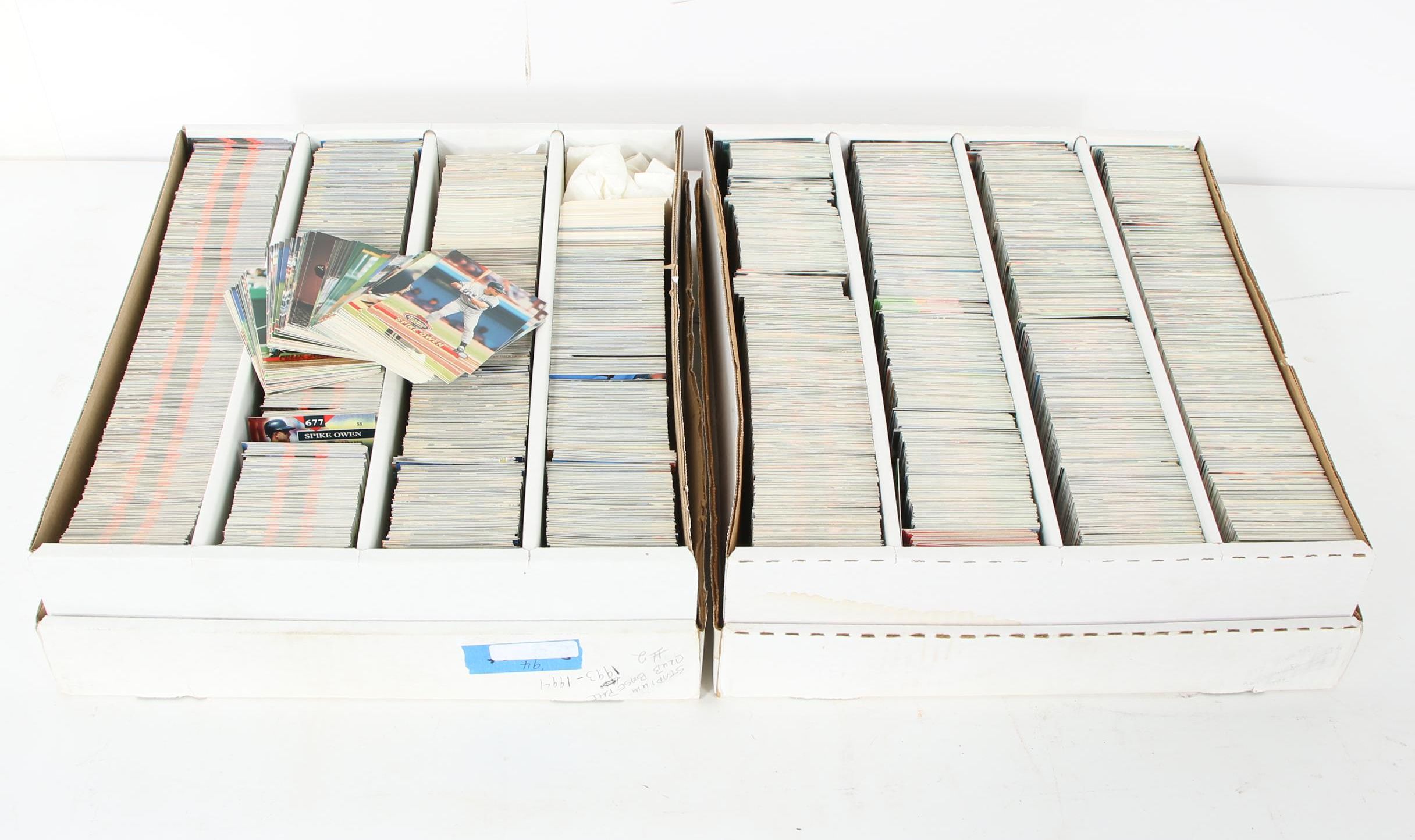 Topps Stadium Club Baseball Card Collection, 1991-1994