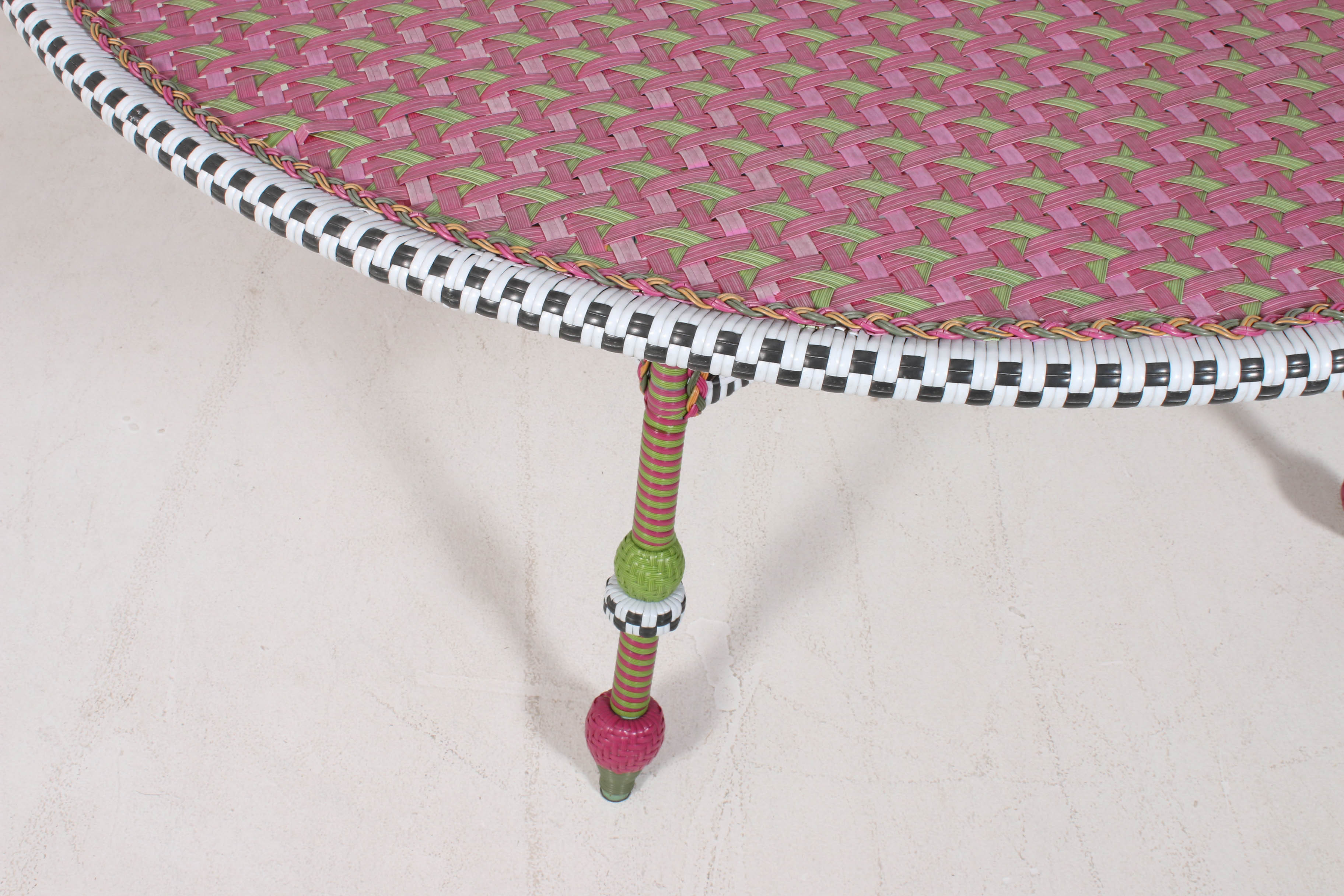 MacKenzie-Childs "Greenhouse Collection" Outdoor Dining Table