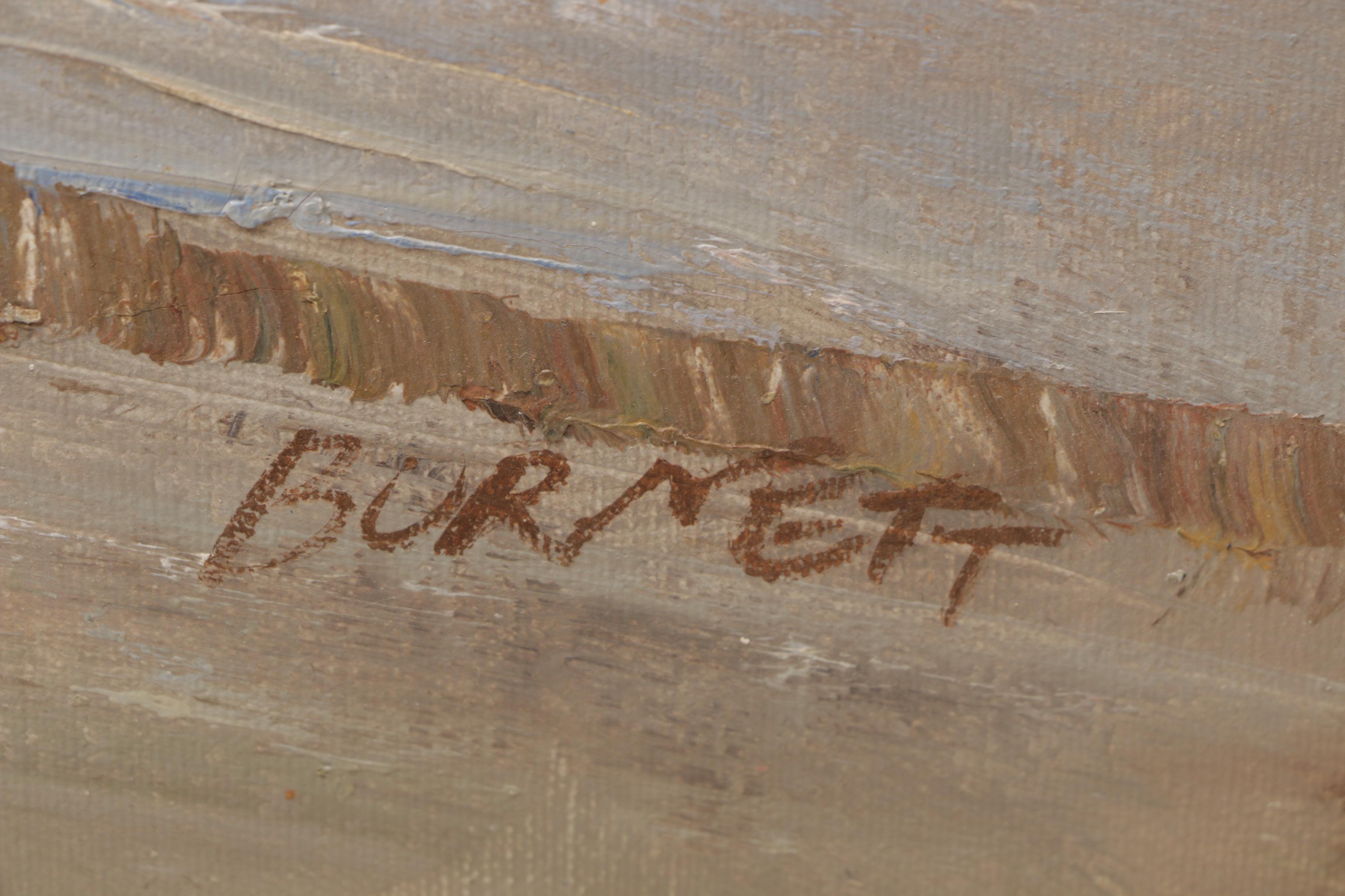 Caroline Burnett Oil Painting of Arc de Triomphe