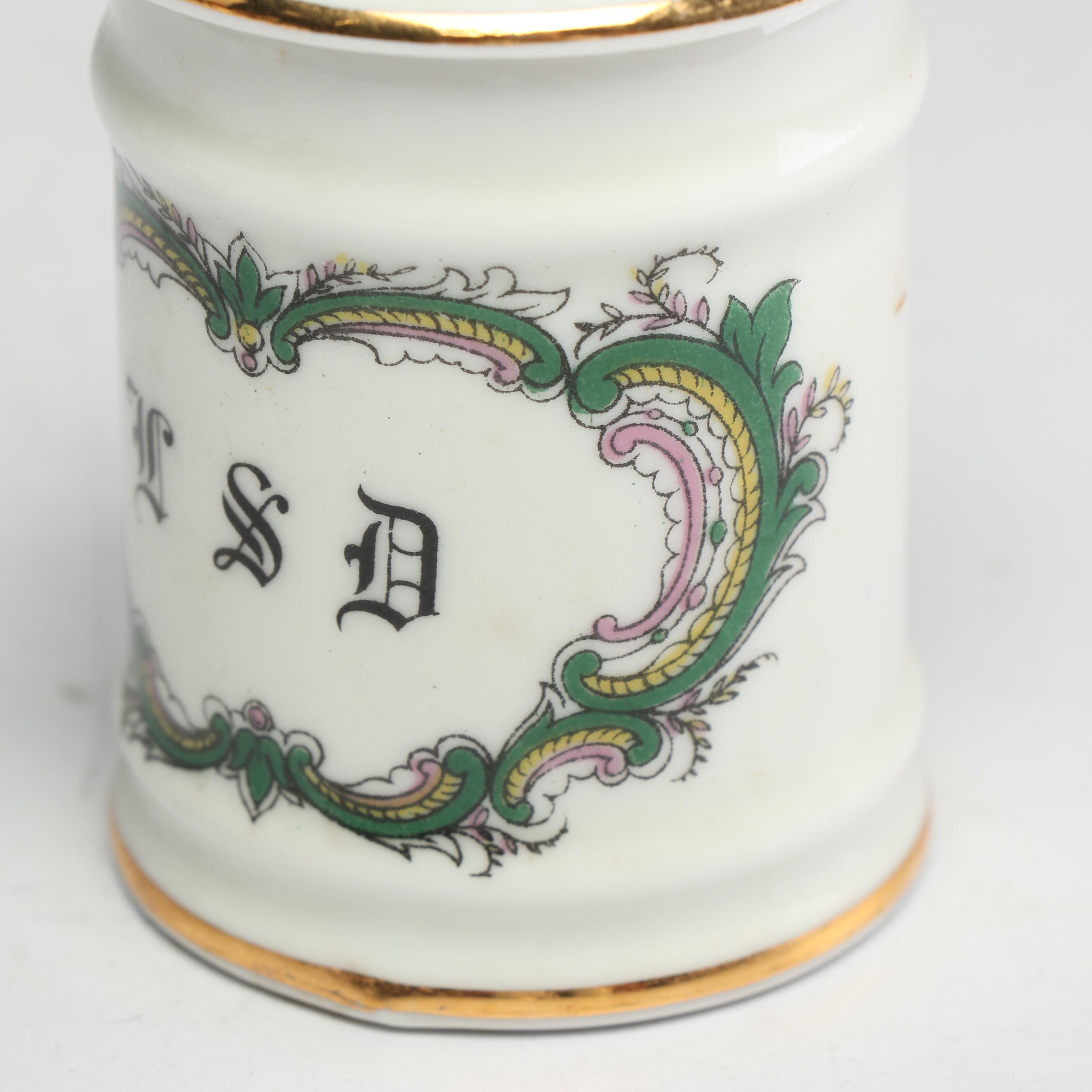 Limoges France Porcelain Apothecary Jars, 20th Century