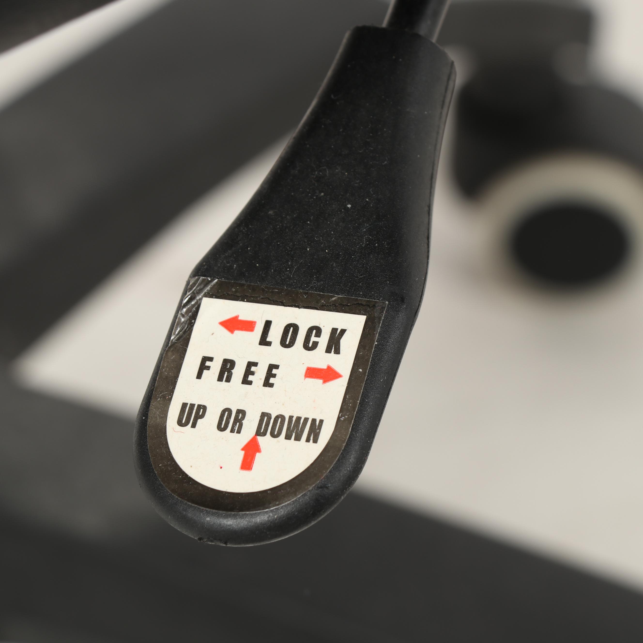 Pair of Belnick Inc. "Igo" Mesh and Leather Office Chairs