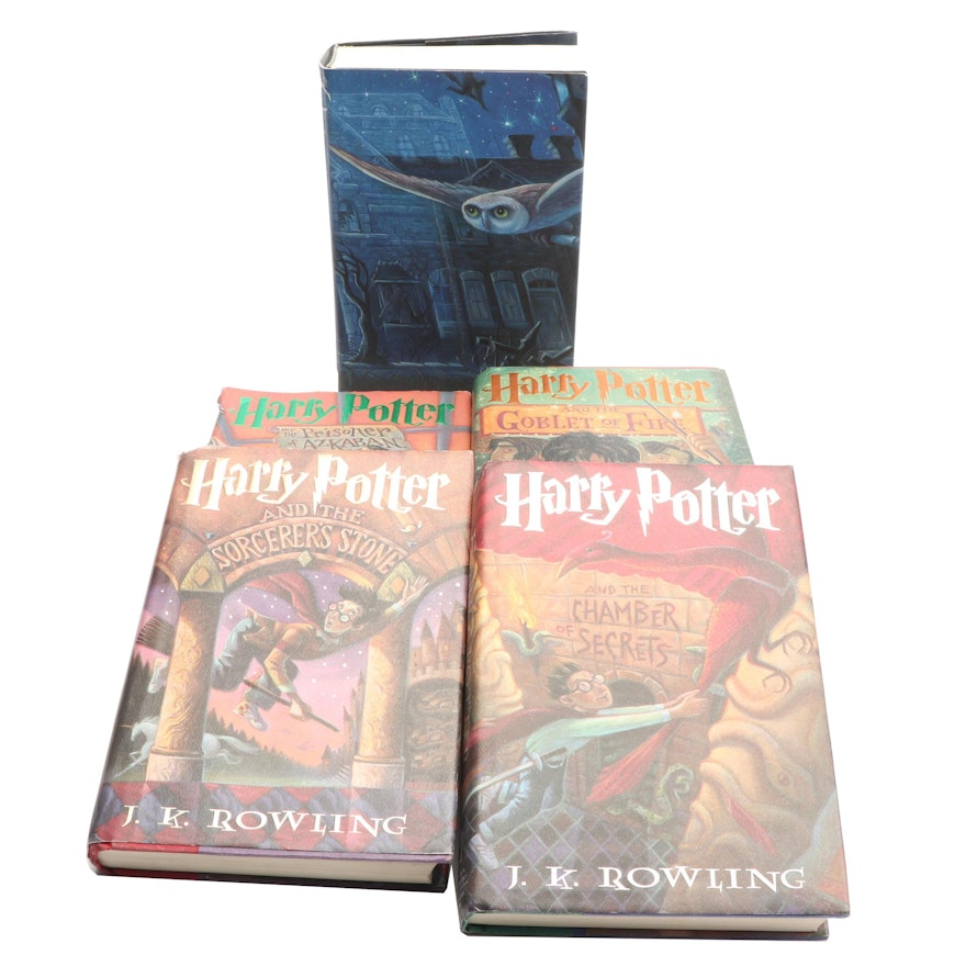 First American Printing "Harry Potter" Books 2-4 and More