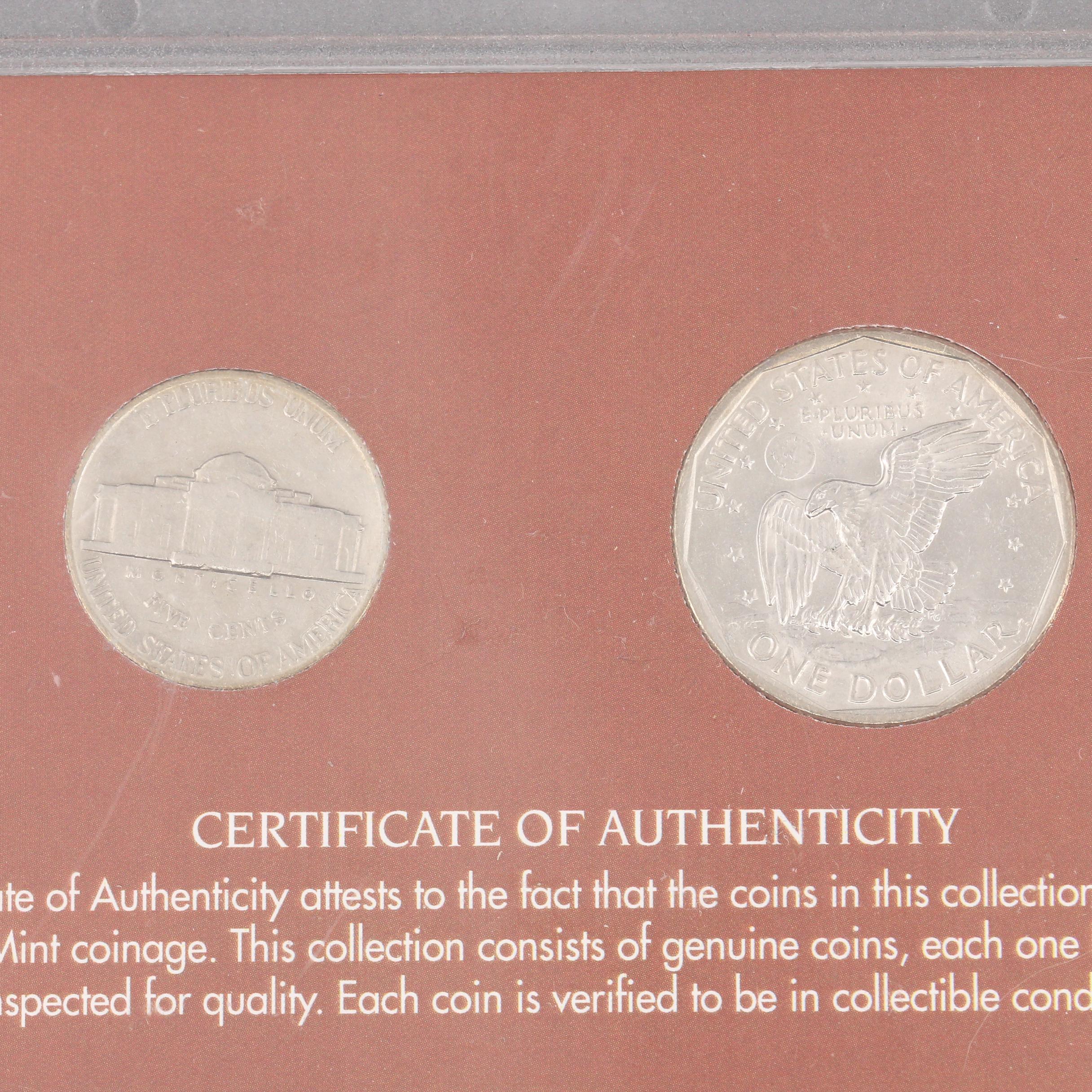 Group of Six U.S. Coin Sets