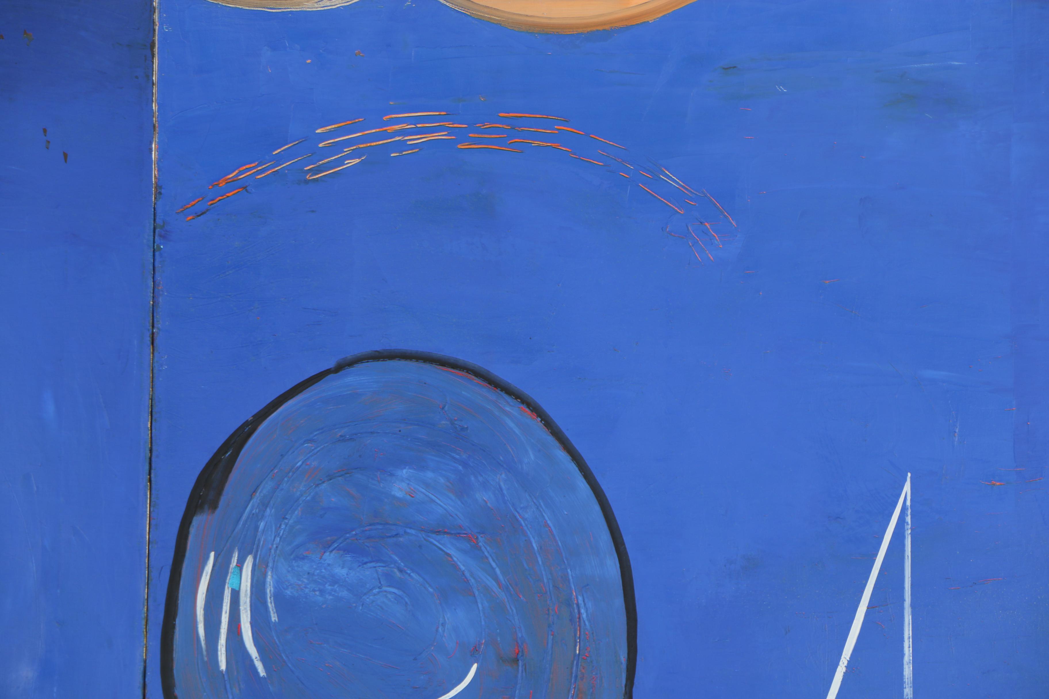 Peter Rappoli 1981 Oil Painting "Missing Pieces"