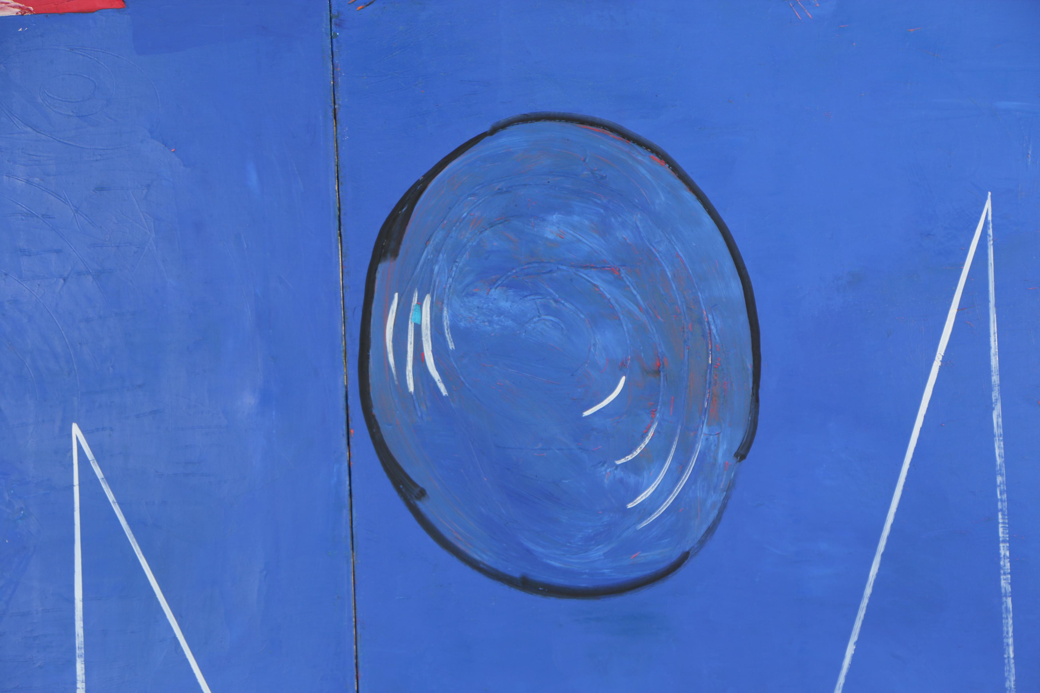 Peter Rappoli 1981 Oil Painting "Missing Pieces"