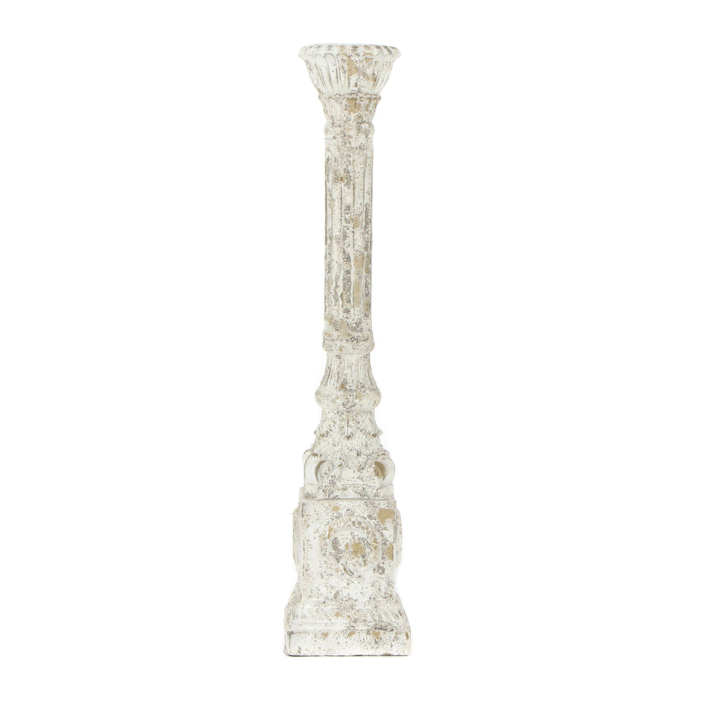 Distressed Resin Column