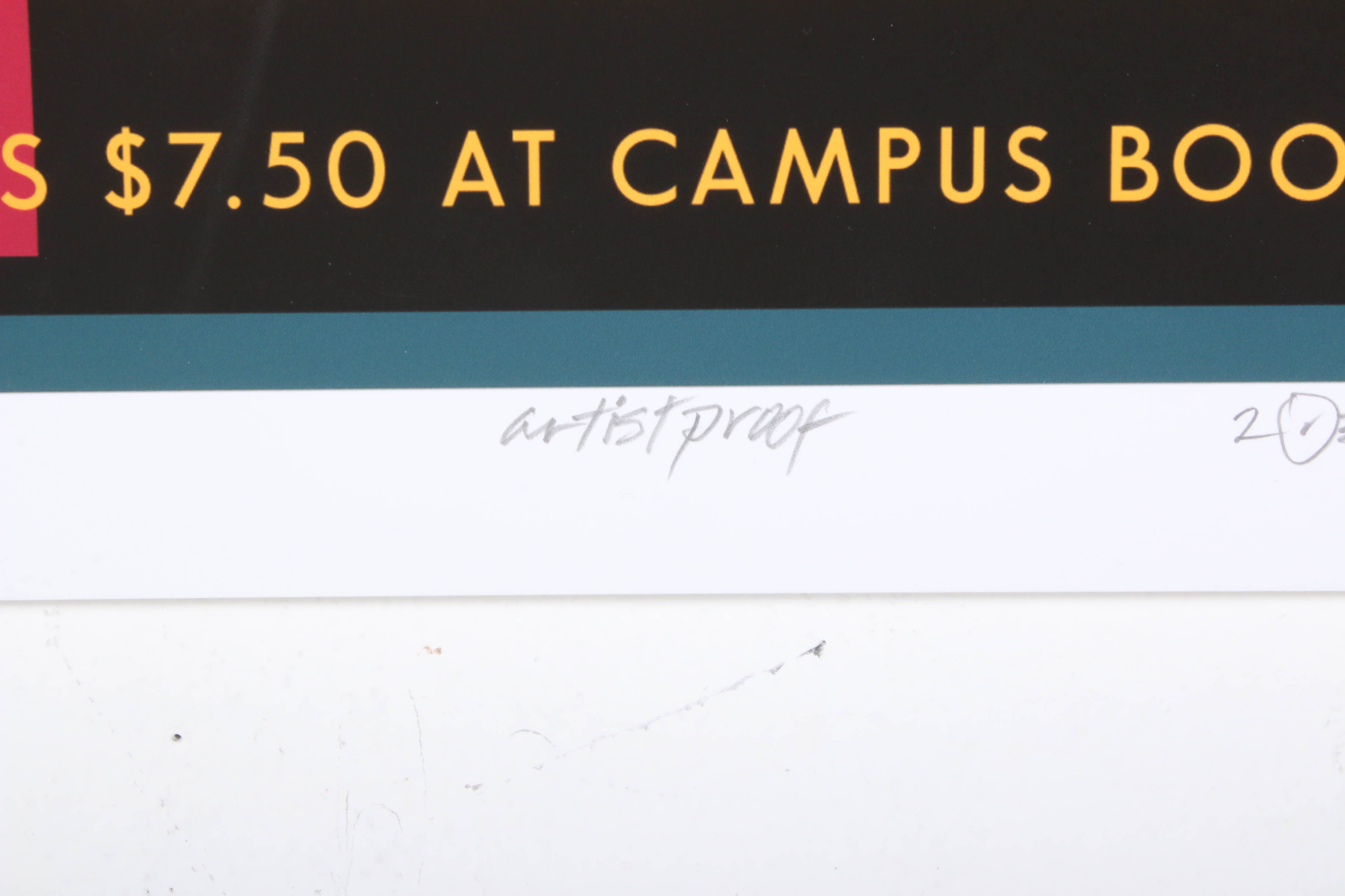 David Edward Byrd Giclee "'Queen' First Tour Regis College Denver, 1974"