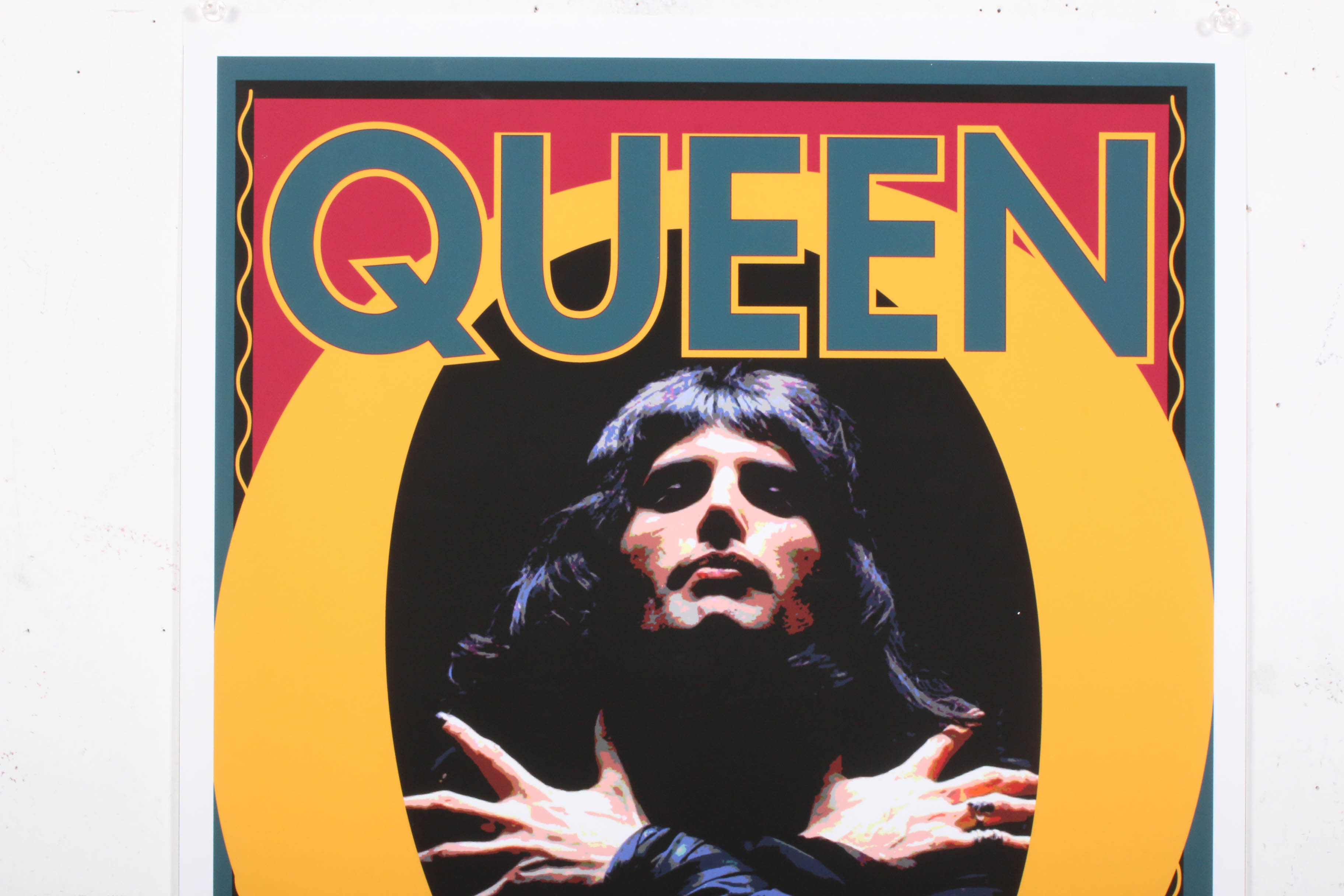 David Edward Byrd Giclee "'Queen' First Tour Regis College Denver, 1974"