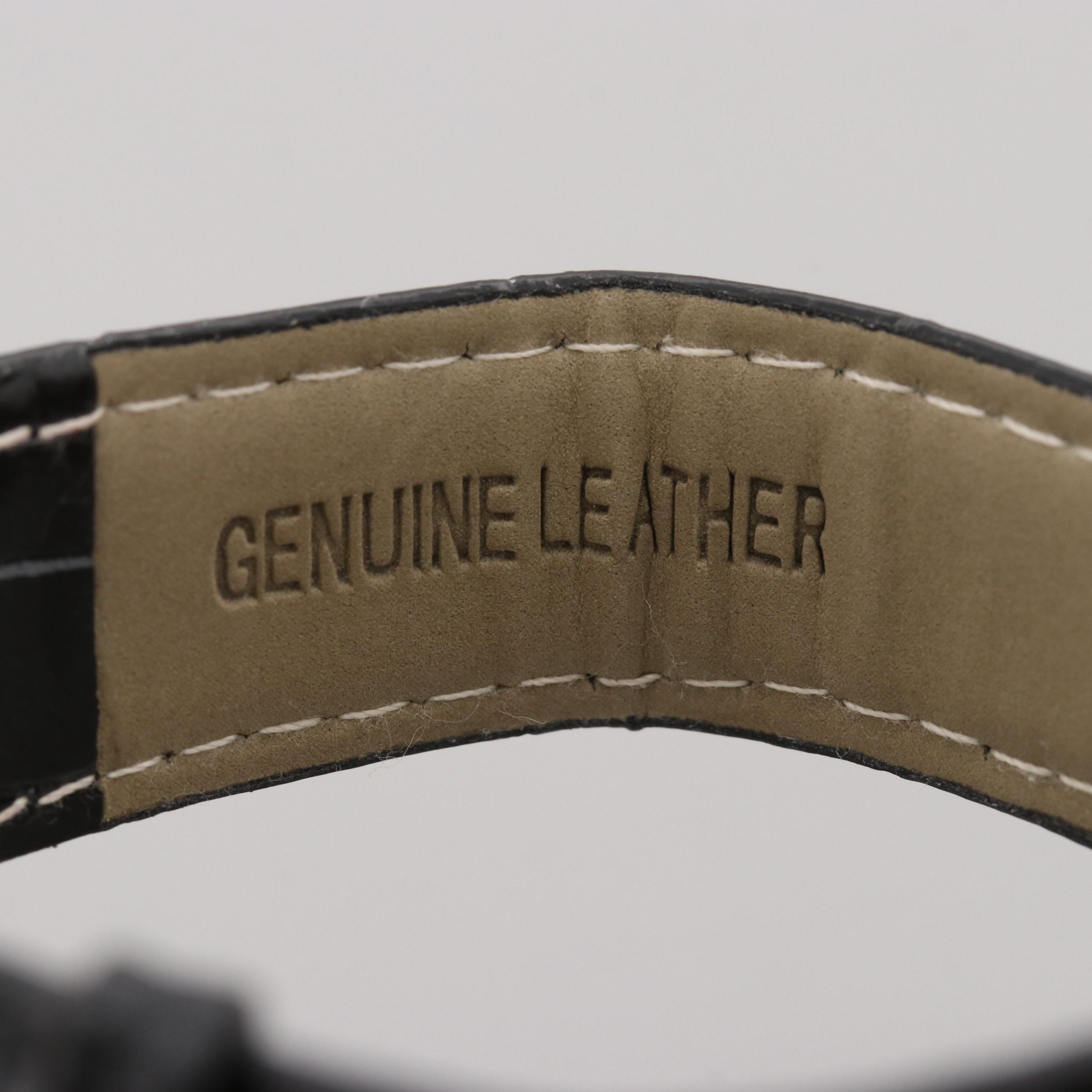 Omega De Ville Prestige 18K Yellow Gold Chronometer Watch With Date Window